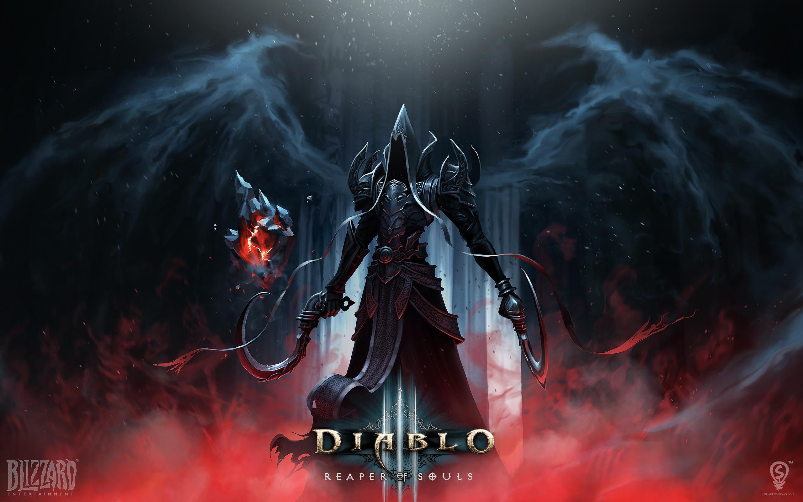 diablo, souls, 2K, reaper, HD Wallpaper