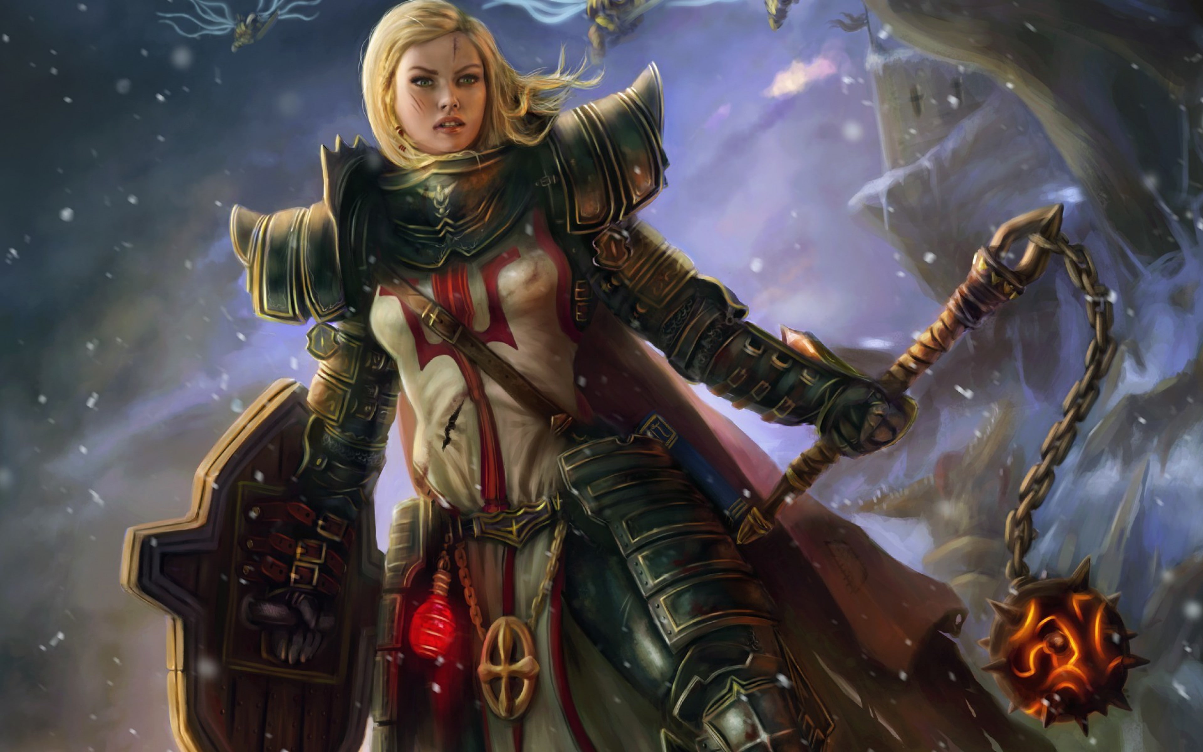video Game Characters, Diablo 3: Reaper Of Souls, Diablo, 4K, video games, Diablo III, HD Wallpaper