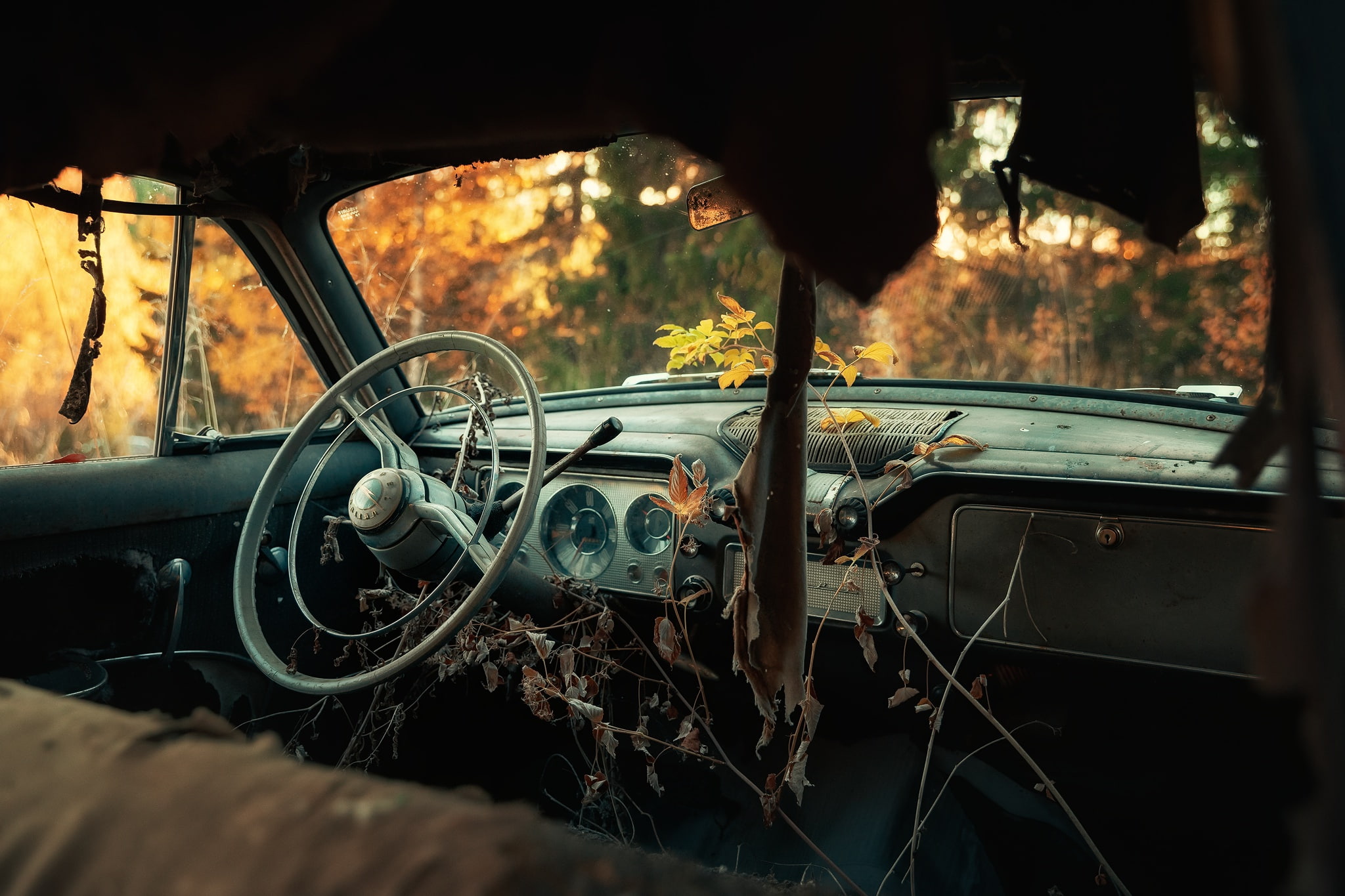 wreck, car interior, vehicle, 1080P, car, HD Wallpaper