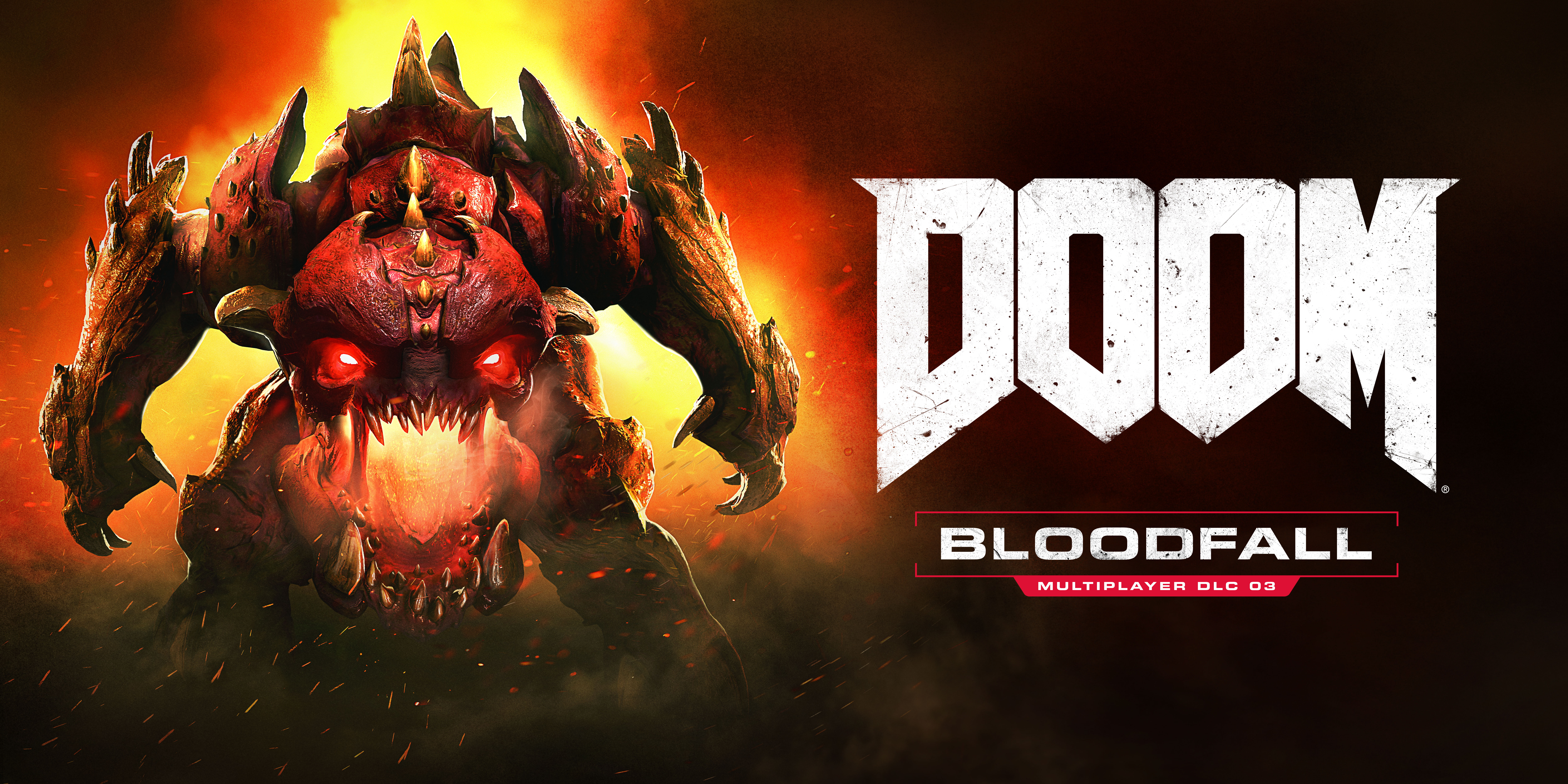 Doom, Bloodfall, 8K, DLC, 8K, HD Wallpaper