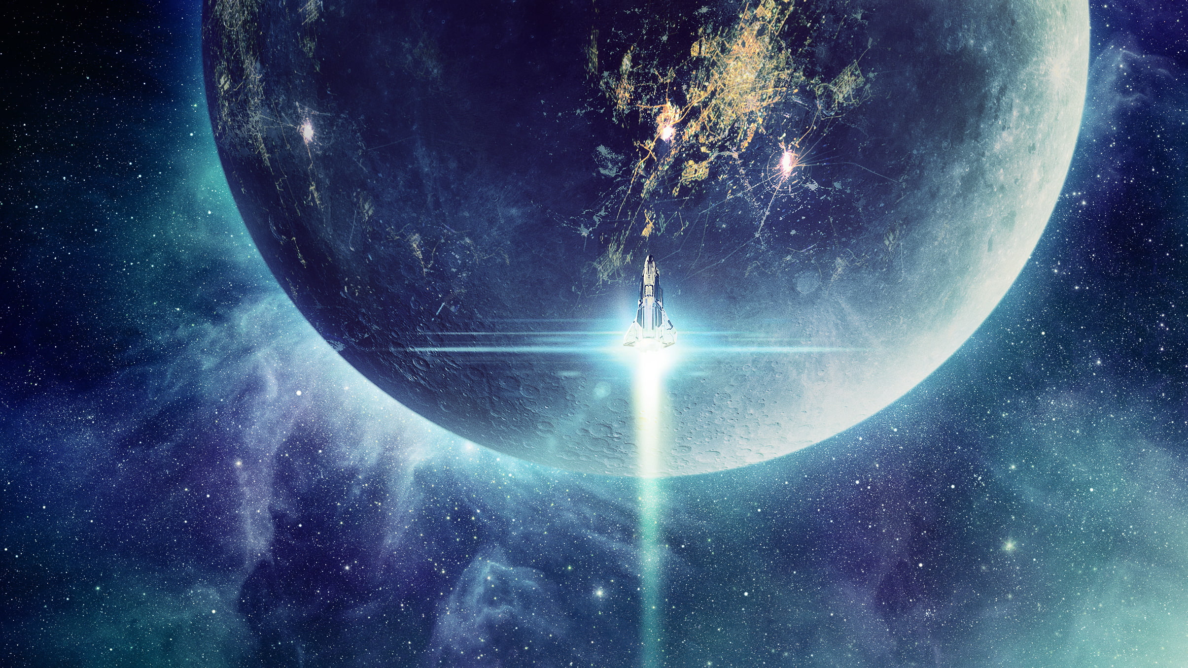 Space flight, Anno 2205, 1080P, HD Wallpaper