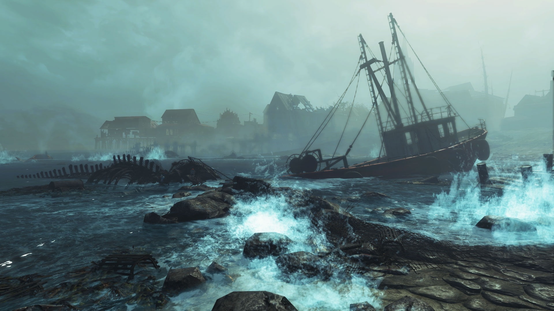 Fallout 4, Supplement, DLC, DLS, game, Far Harbor, 1080P, HD Wallpaper