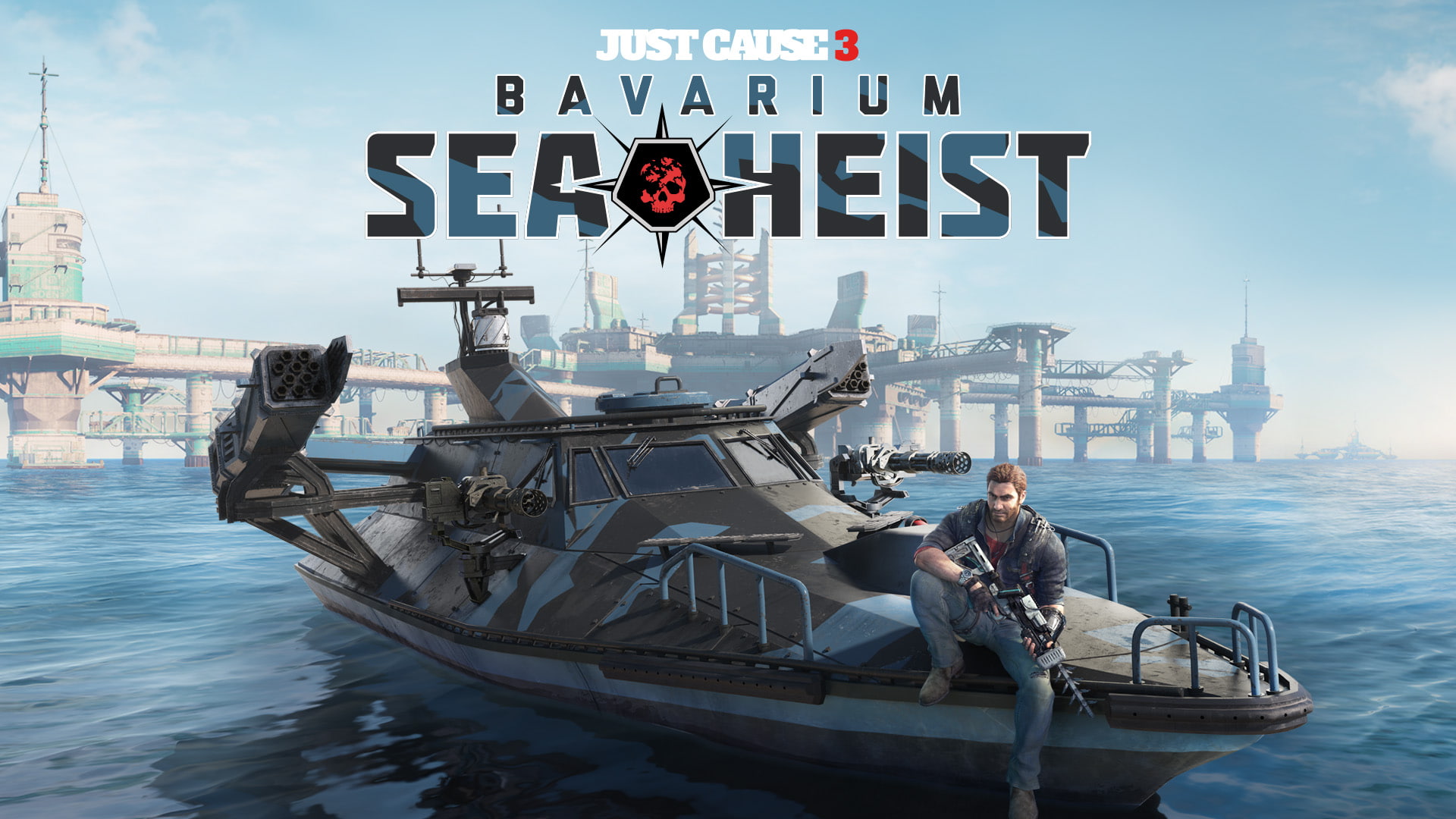 Bavarium Sea Heist, DLC, 1080P, Just Cause 3, HD Wallpaper