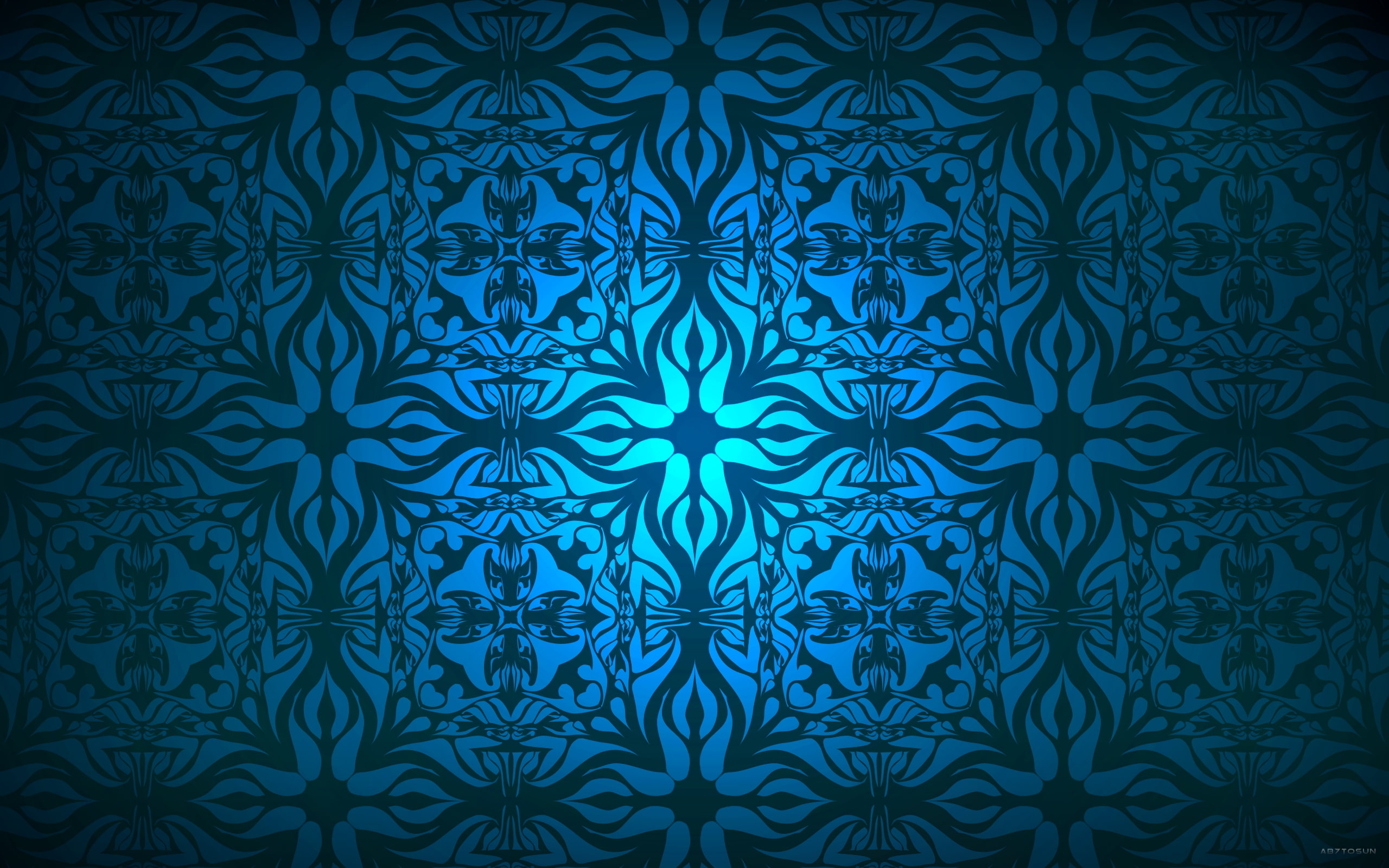 hd, artwork, 2K, antique, Blue, shapes, turkey, x, ceramic, Light, art, aircraft, background, HD Wallpaper