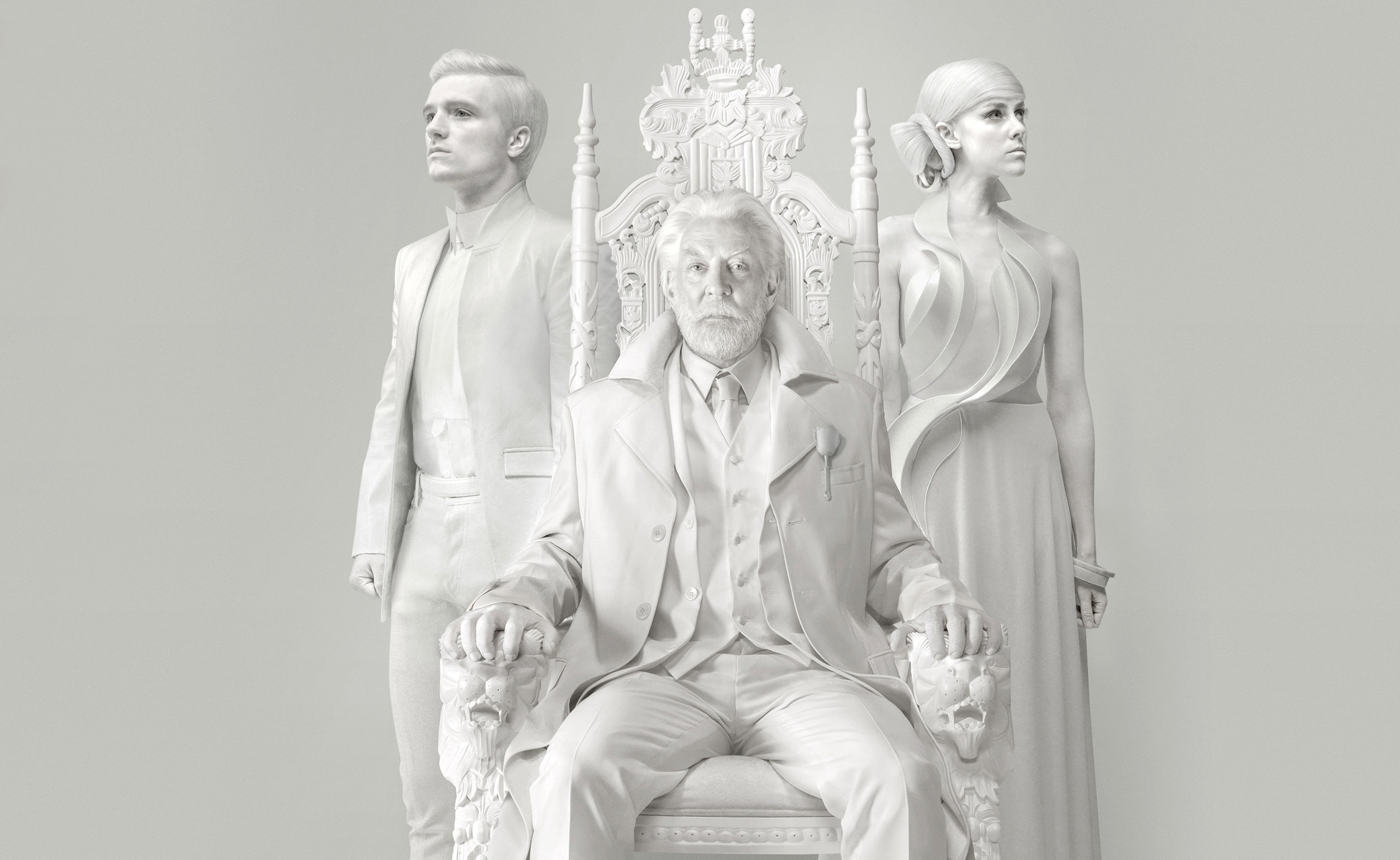 games, 2K, statue, architecture, President Coriolanus Snow, josh hutcherson, religion, indoors, Peeta, Other Movies, studio shot, Movie, low angle view, HD Wallpaper