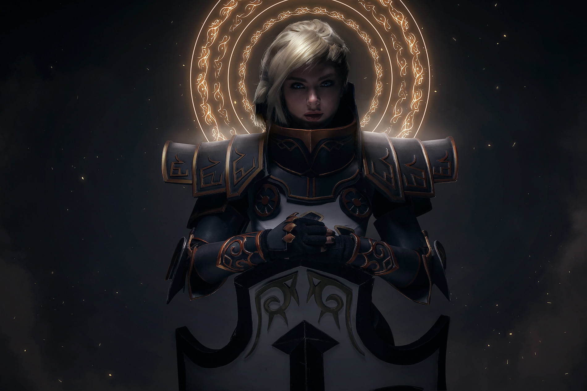 ksenia shelkovskaya, Diablo III, Crusader (Diablo), 720P, HD Wallpaper