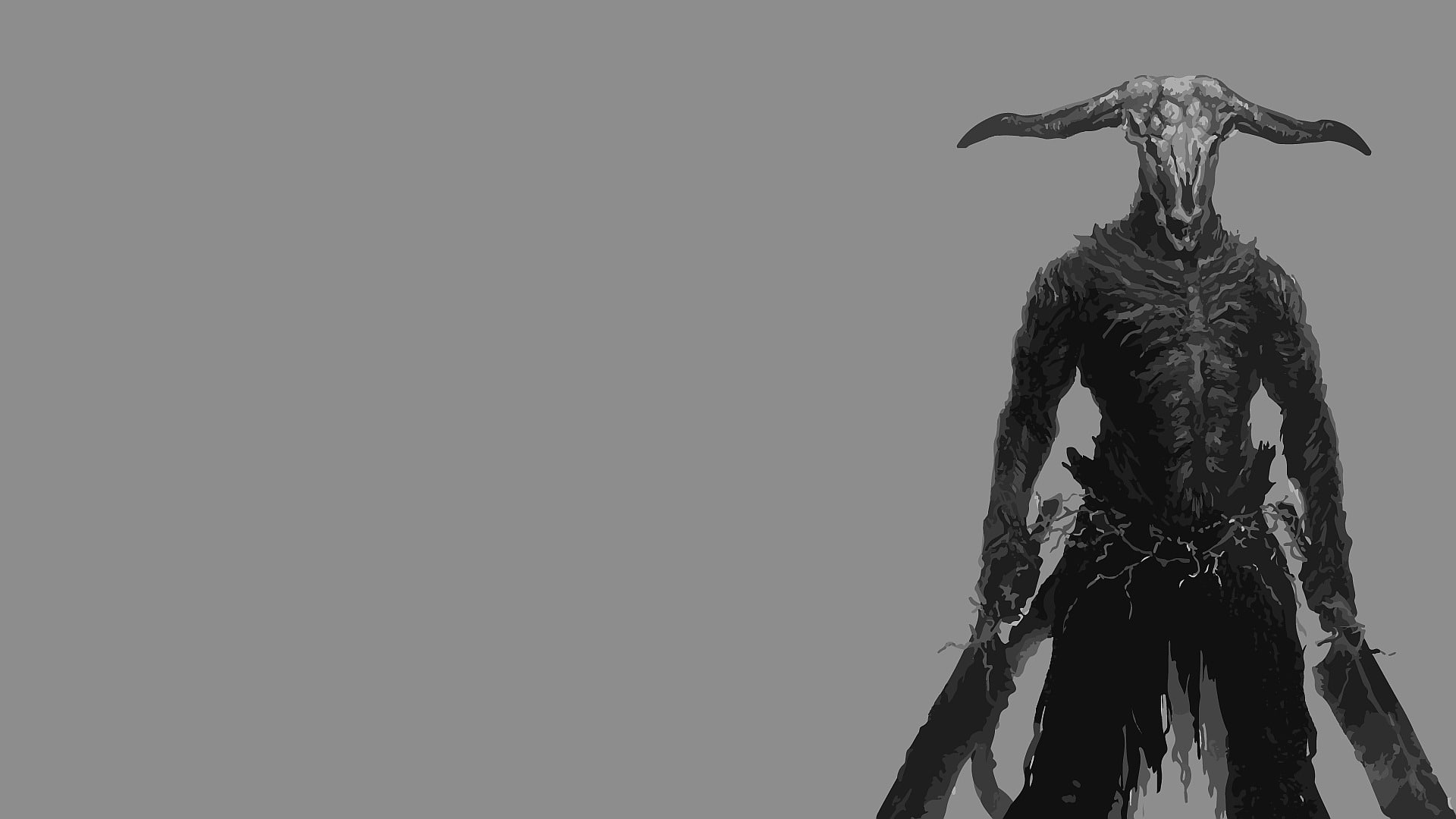 Dark Souls, 1080P, Capra Demon, HD Wallpaper