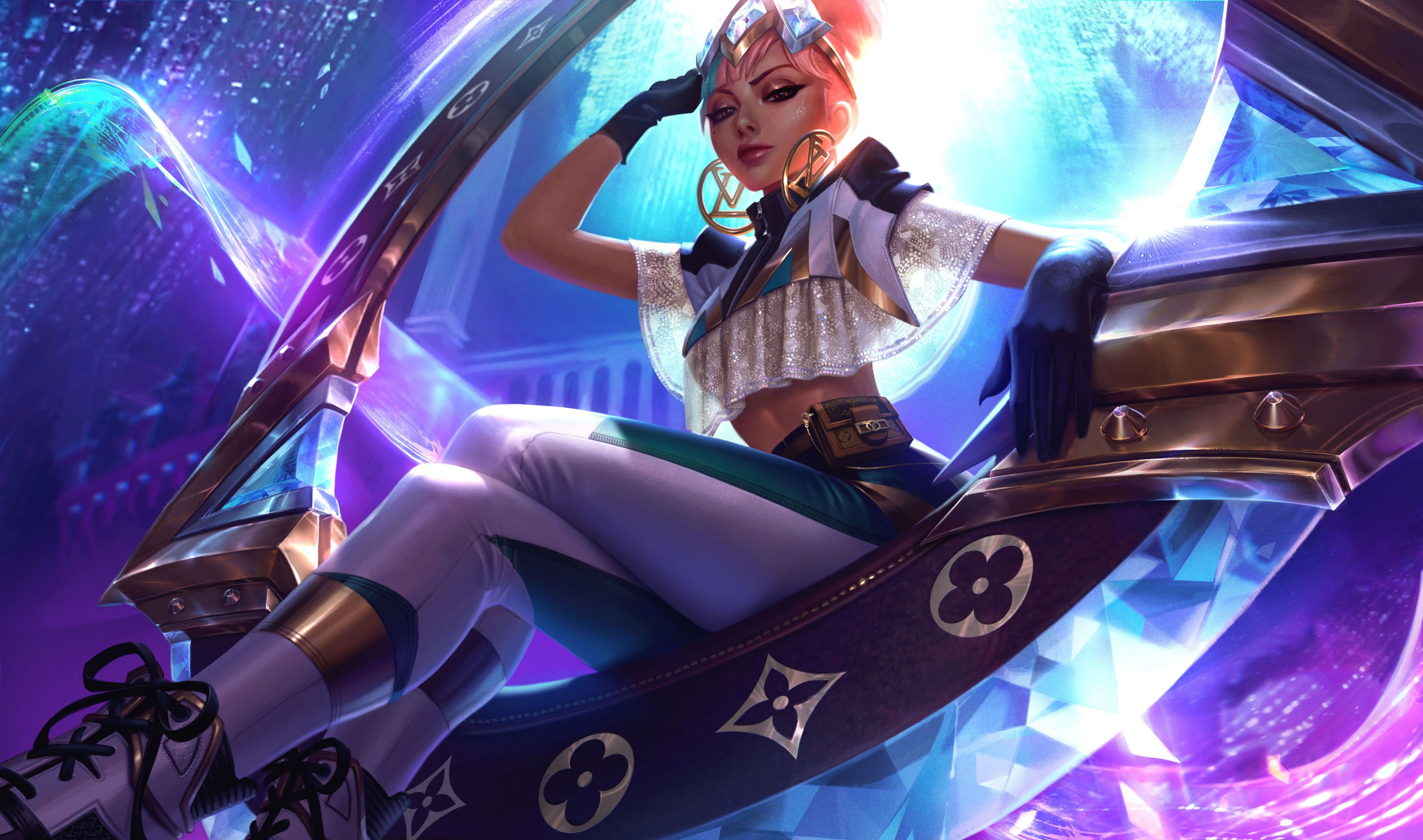 League Of Legends, 4K, Video Game, Qiyana (League Of Legends), HD Wallpaper