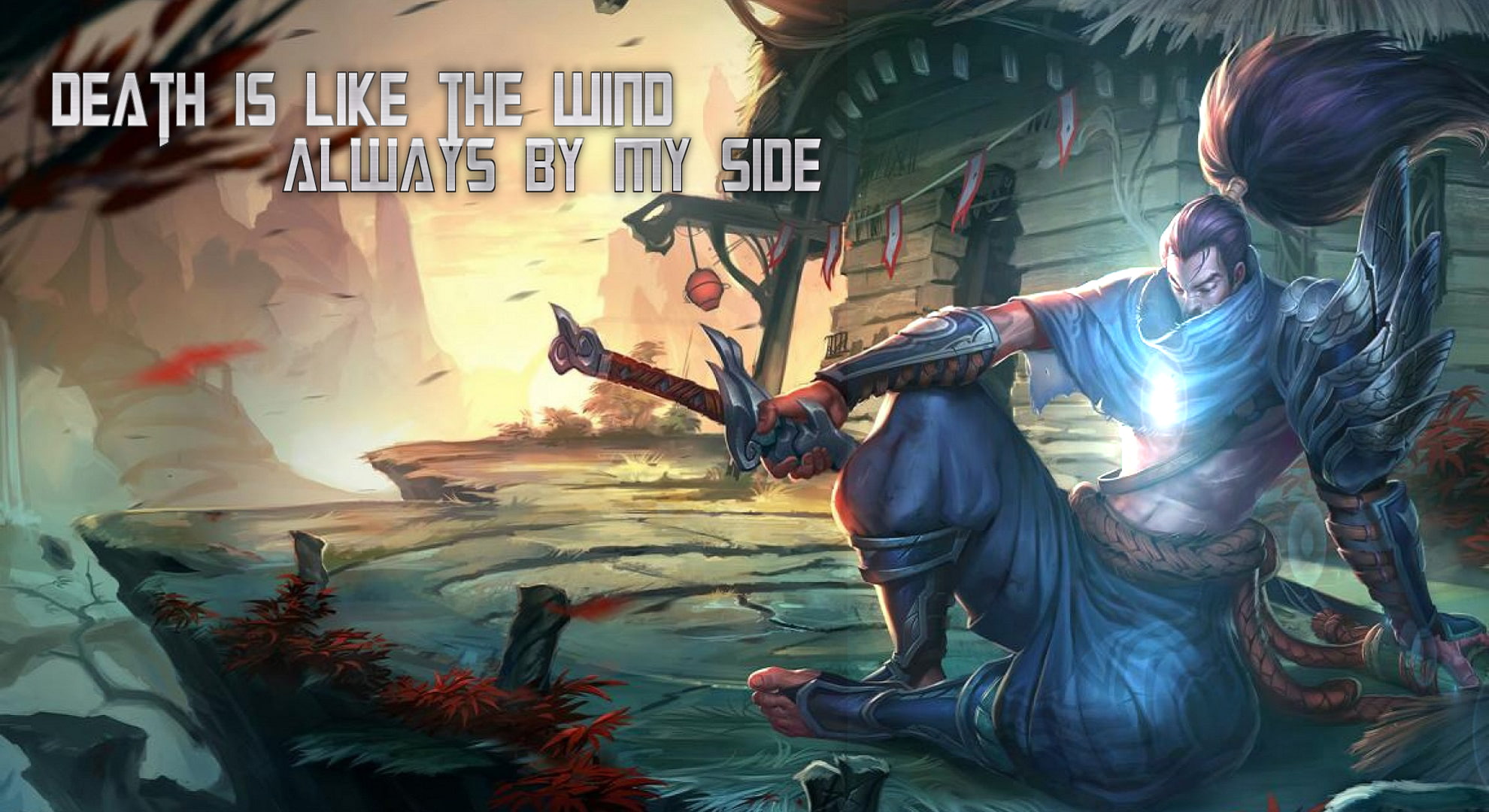 warrior, PC gaming, Summoners Rift, Yasuo (League of Legends), video games, 1080P, HD Wallpaper