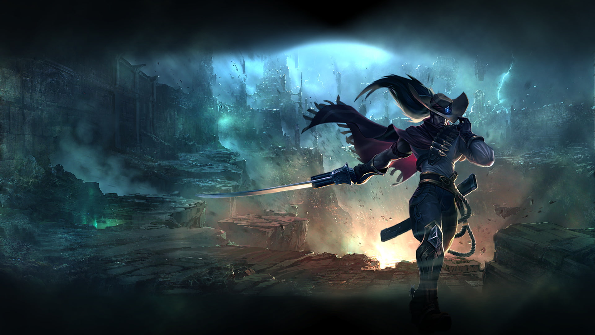 1080P, Yasuo (League Of Legends), Video Game, League Of Legends, HD Wallpaper