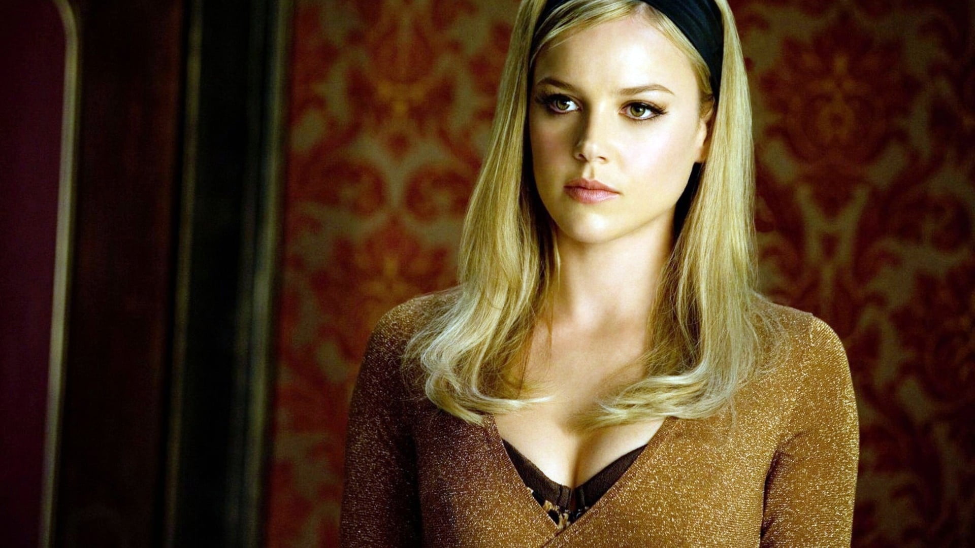 beautiful woman, blonde, hair, 1080P, beauty, young adult, adult, portrait, long hair, one person, front view, contemplation, women, headshot, Abbie Cornish, HD Wallpaper
