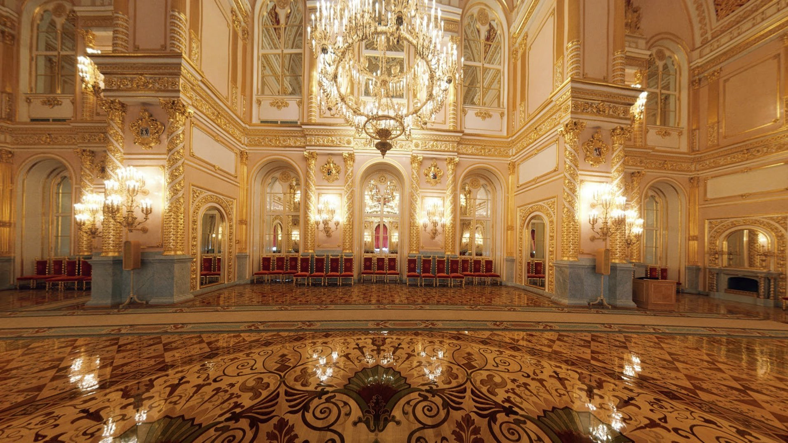 2K, hall, palace, grand, aleksandr, kremlin, HD Wallpaper