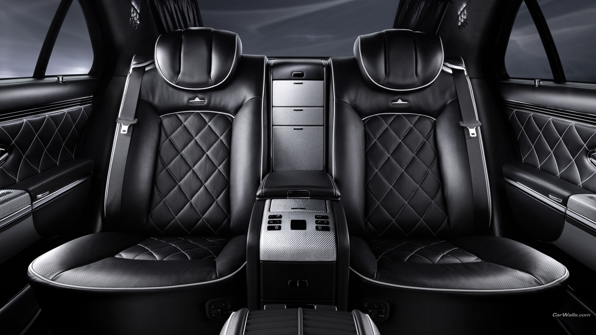 cars, maybach, 1080P, hd, seats, mercedes, interior, HD Wallpaper