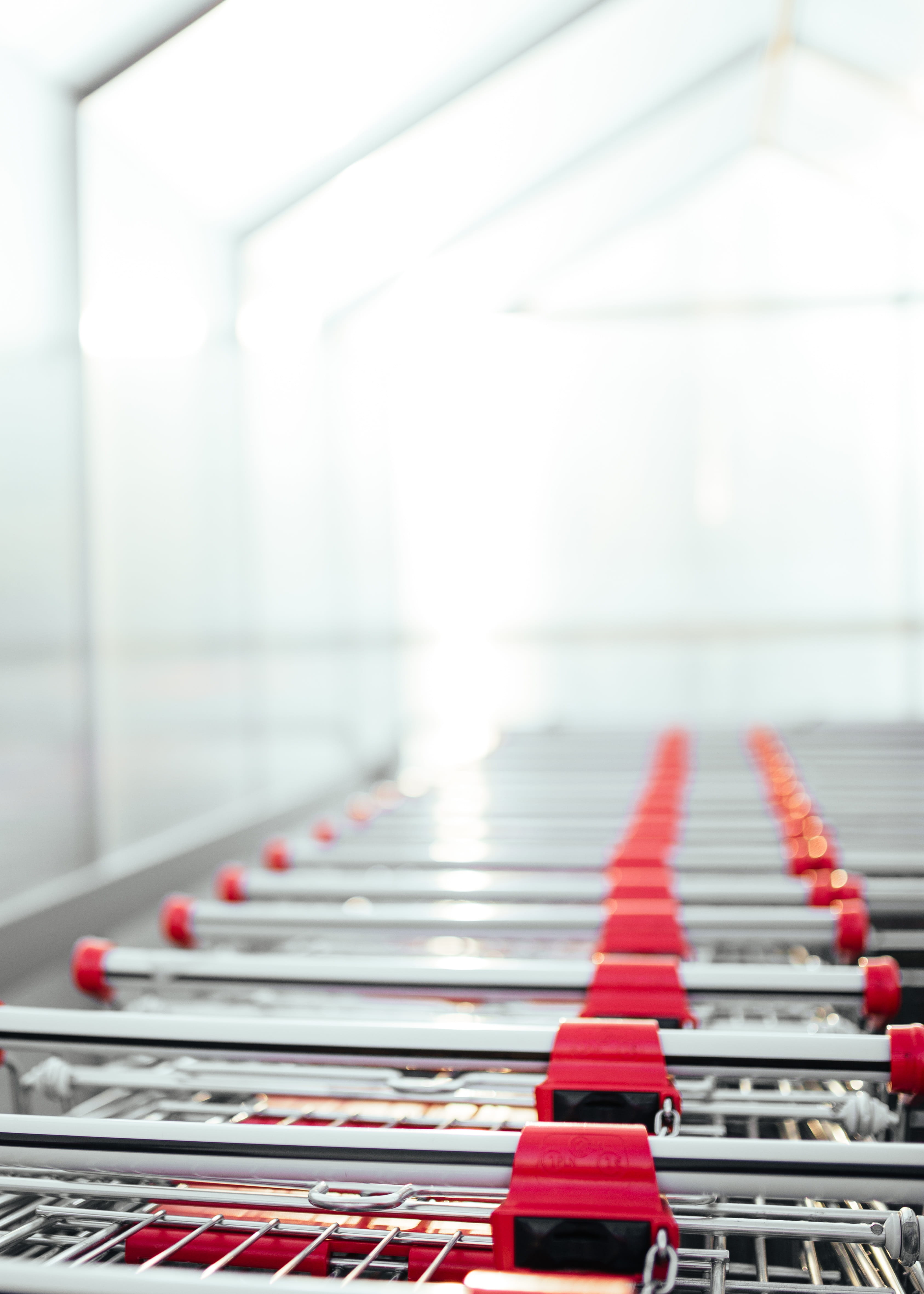 large group of objects, lot, steel, supermarket, chair, red, arts culture and entertainment, repetition, metal, focus on foreground, day, no people, industry, Phone HD Wallpaper