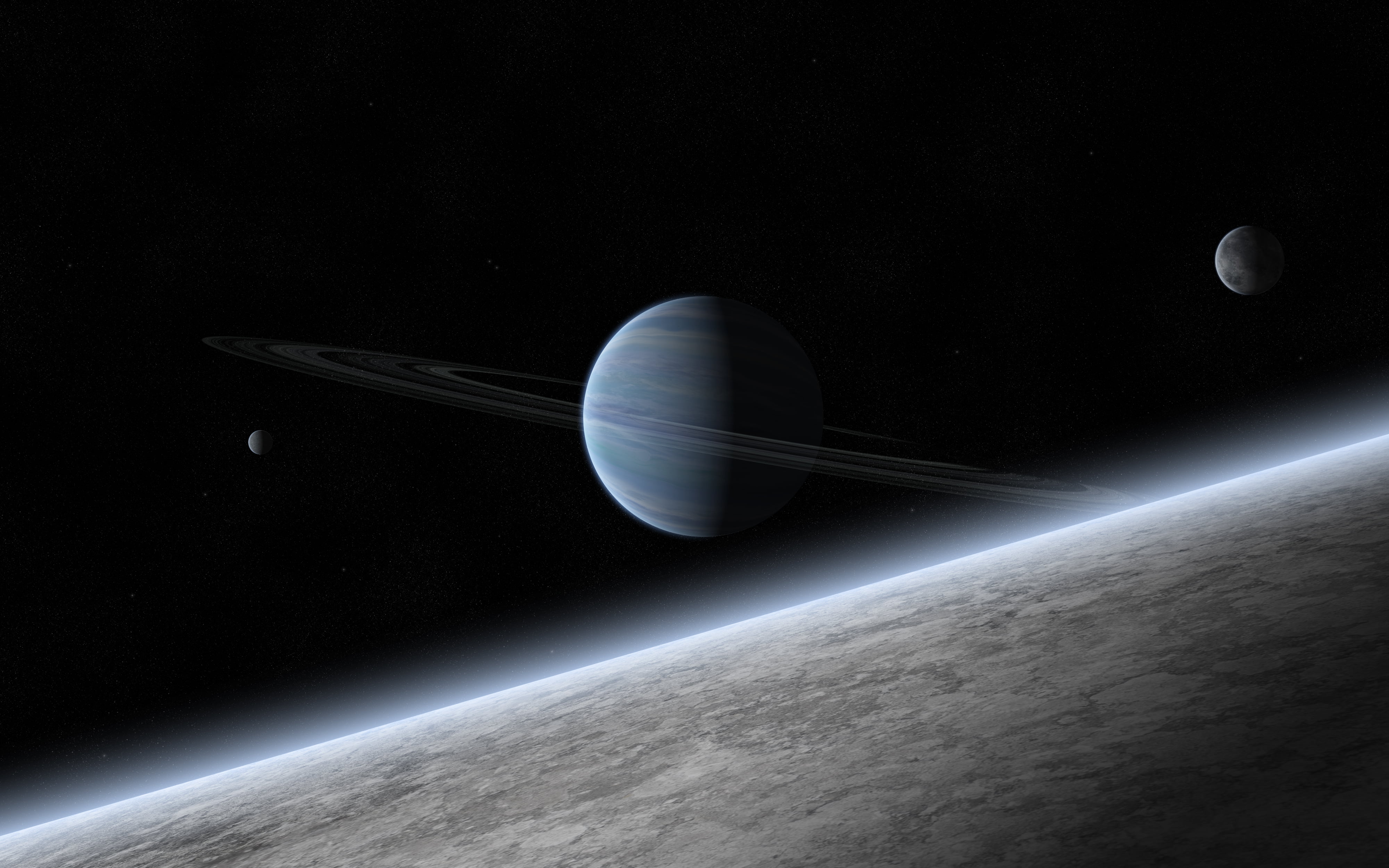 space, planet, scenics - nature, the atmosphere, planet - space, galaxy, satellite view, outdoors, solar system, 4K, night, star - space, satellites, planet earth, HD Wallpaper