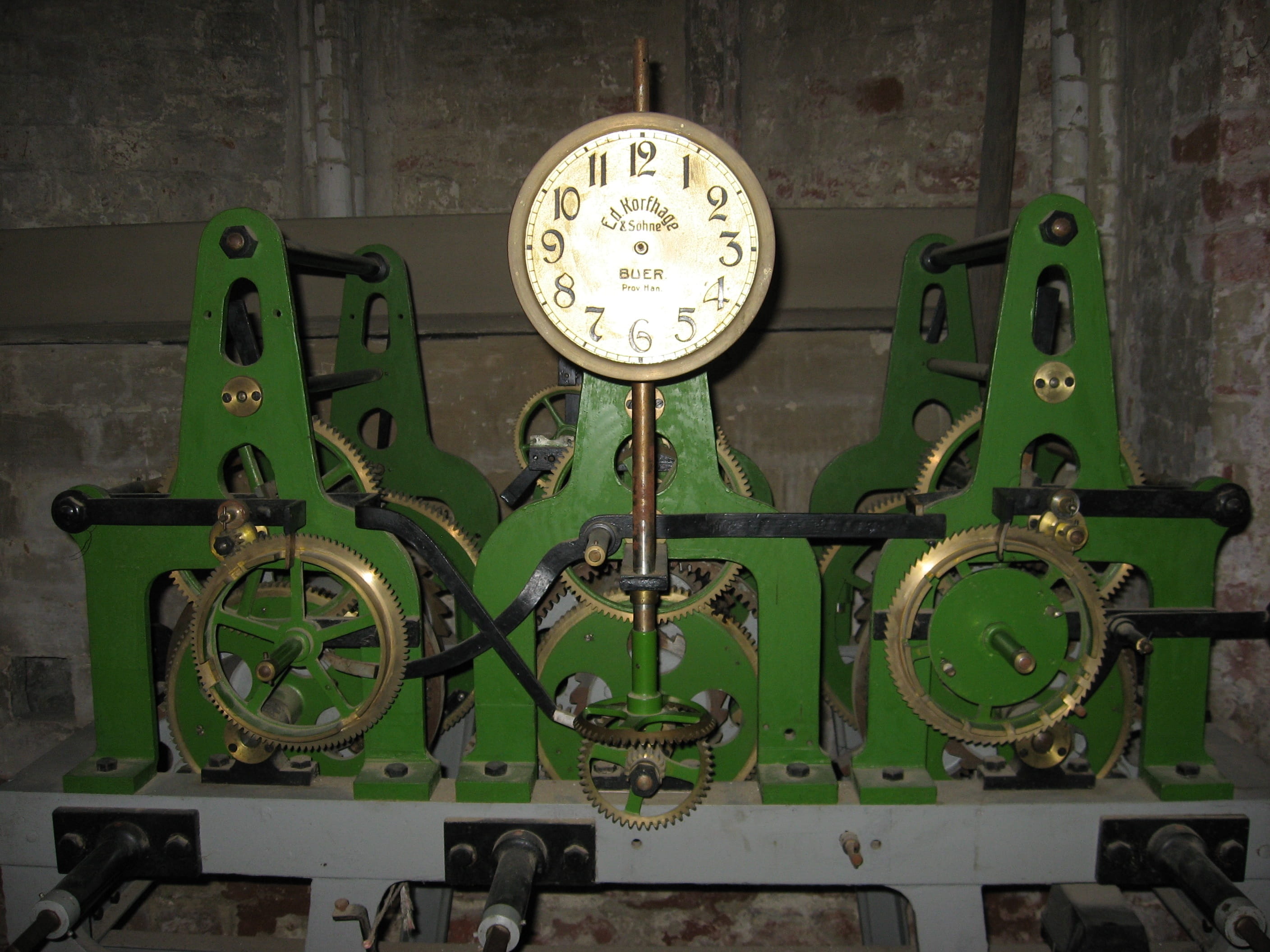 antique, into each other, vintage, northern germany, clock tower, accuracy, drive, green color, stralsund, pressure gauge, mechanics, close-up, settings, HD Wallpaper