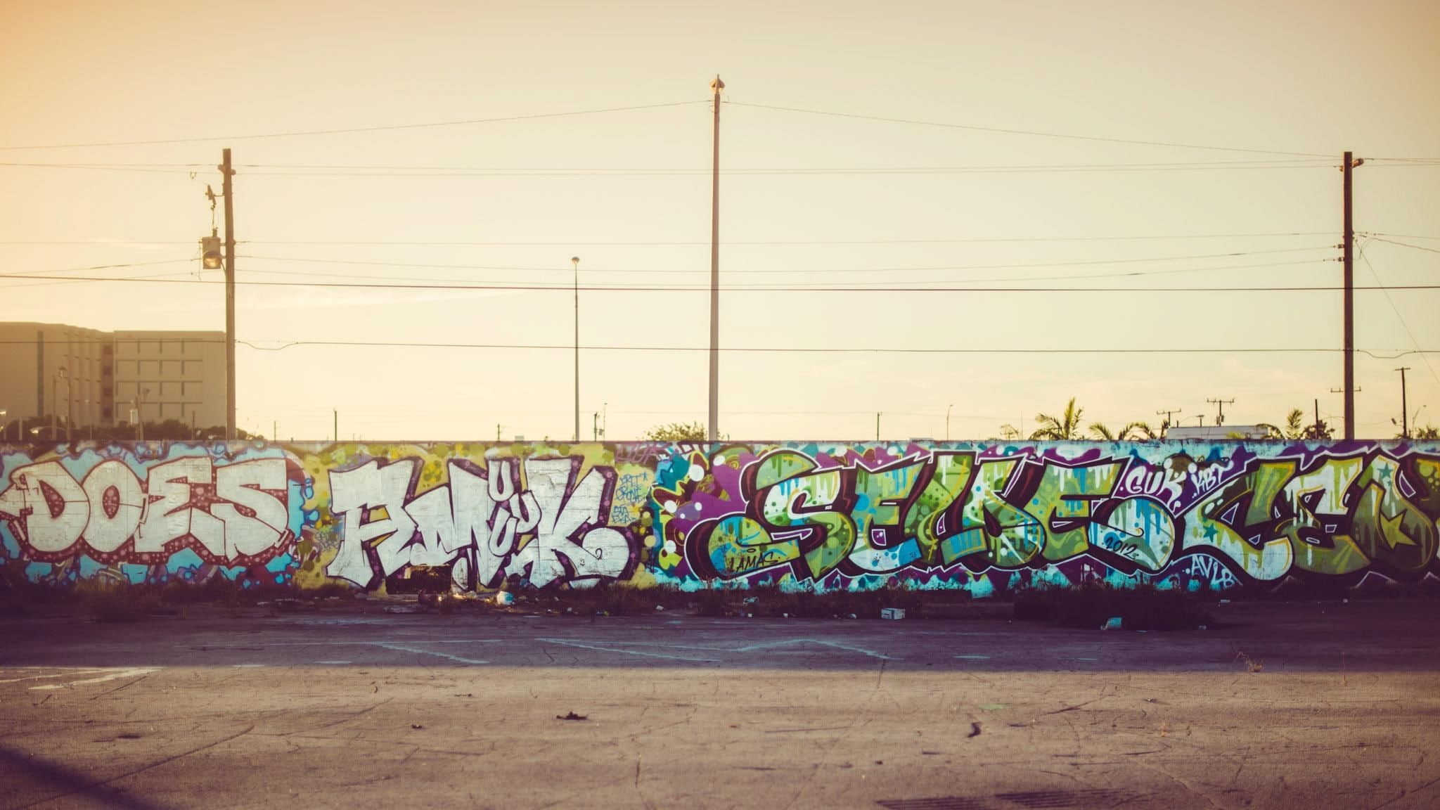 graffiti, creativity, city, day, power line, street, power supply, built structure, no people, photography, wall, art and craft, cable, wall - building feature, HD Wallpaper