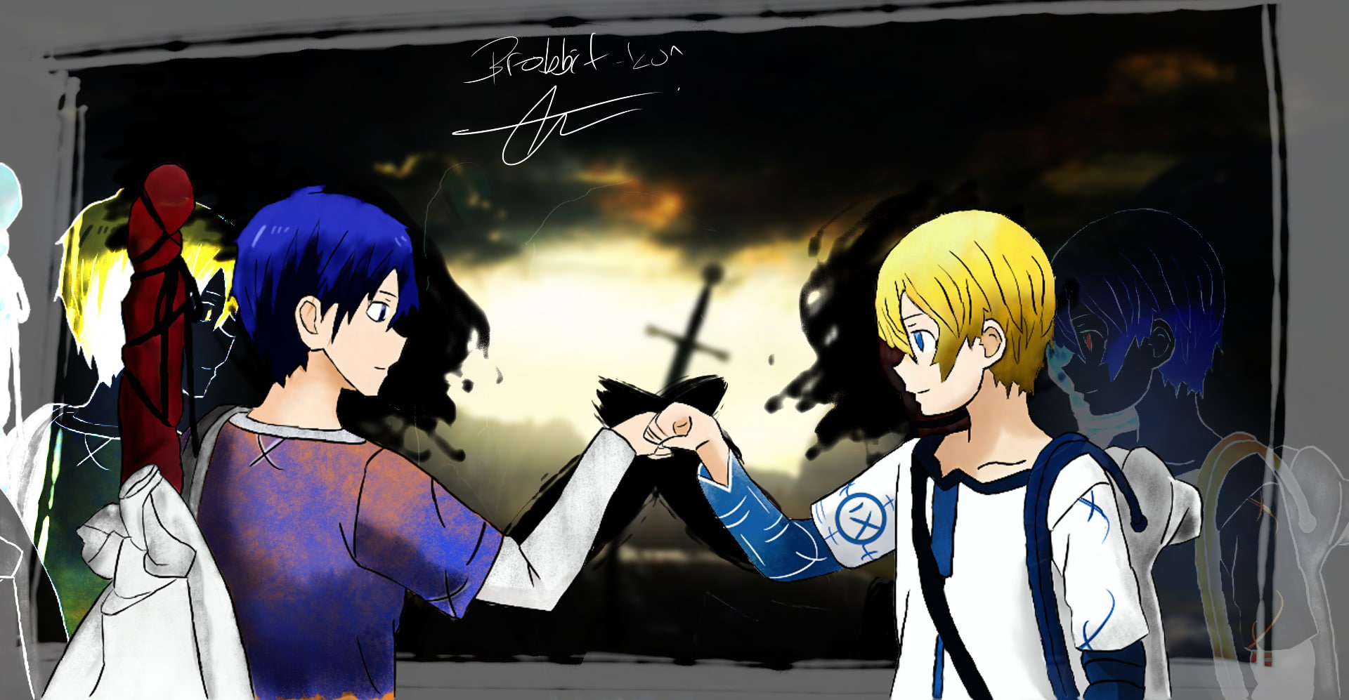 1080P, Eugeo, Sword Art Online, Kirito (Sword Art Online), Sword Art Online Alicization, HD Wallpaper
