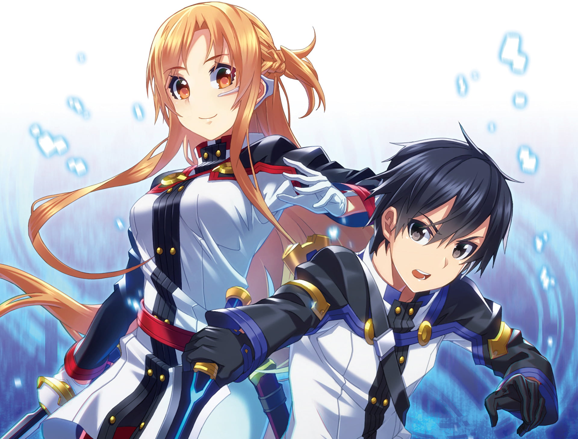 1080P, child, happiness, art, young adult, amusement park, online, portrait, hairstyle, Sword Art Online Movie: Ordinal Scale, Kazuto Kirigaya, HD Wallpaper
