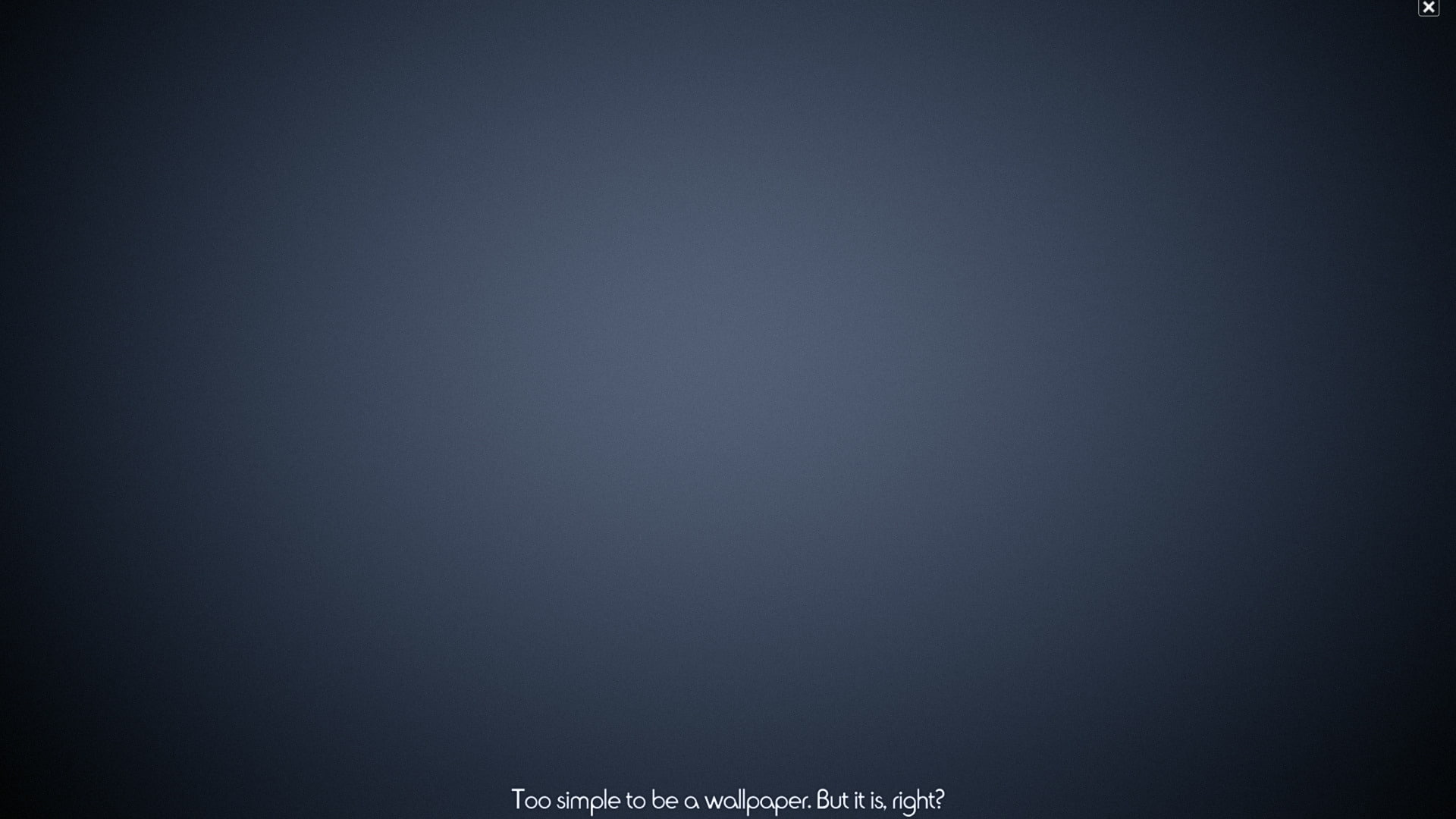 Blue, 1080P, hd, simple, minimalism, art, funny, dark, entertainment, HD Wallpaper