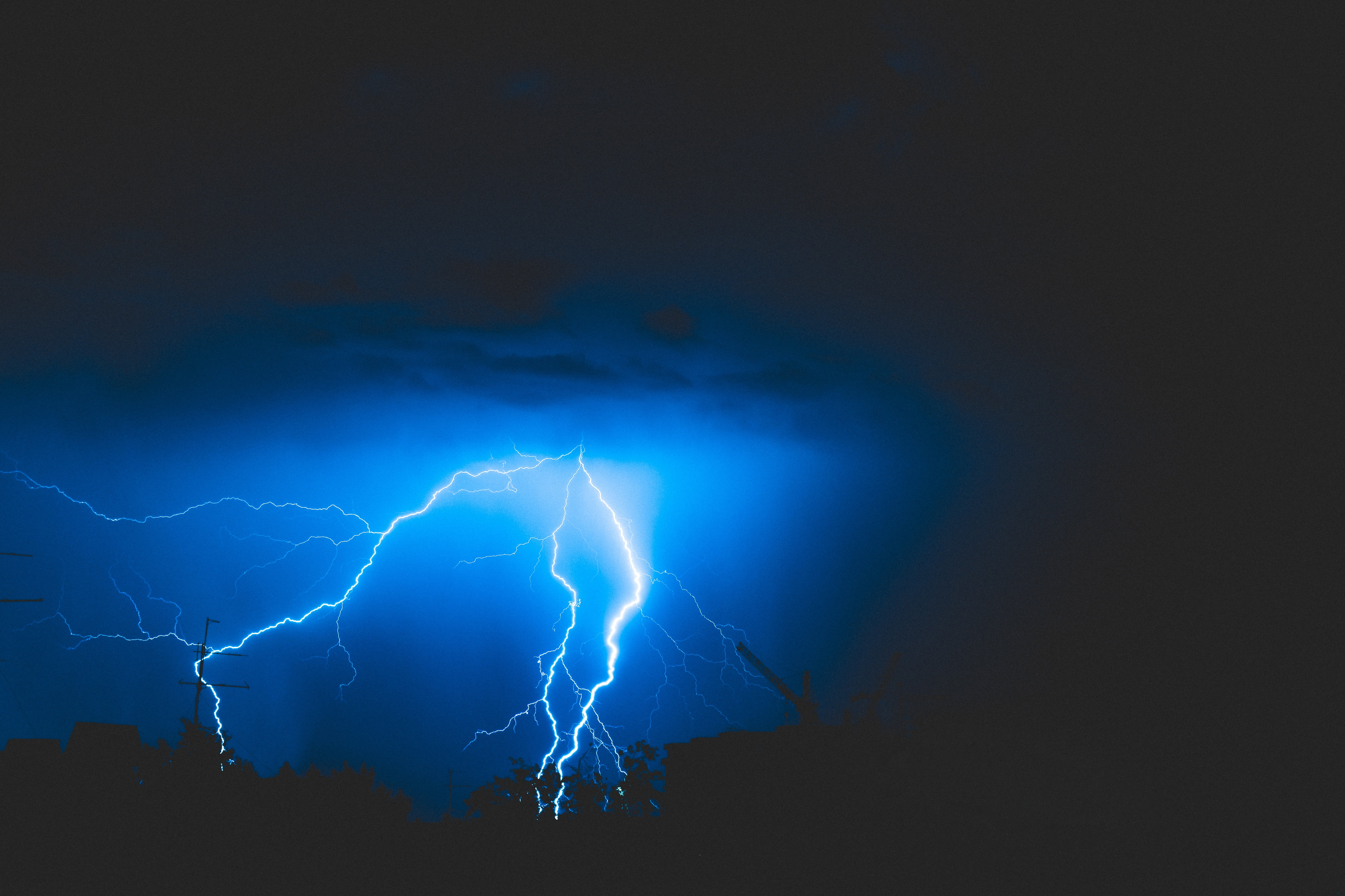 weather, glowing, space, photography, power, shiny, power supply, light - Natural Phenomenon, illuminated, power in nature, black Color, lightning, dramatic sky, HD Wallpaper