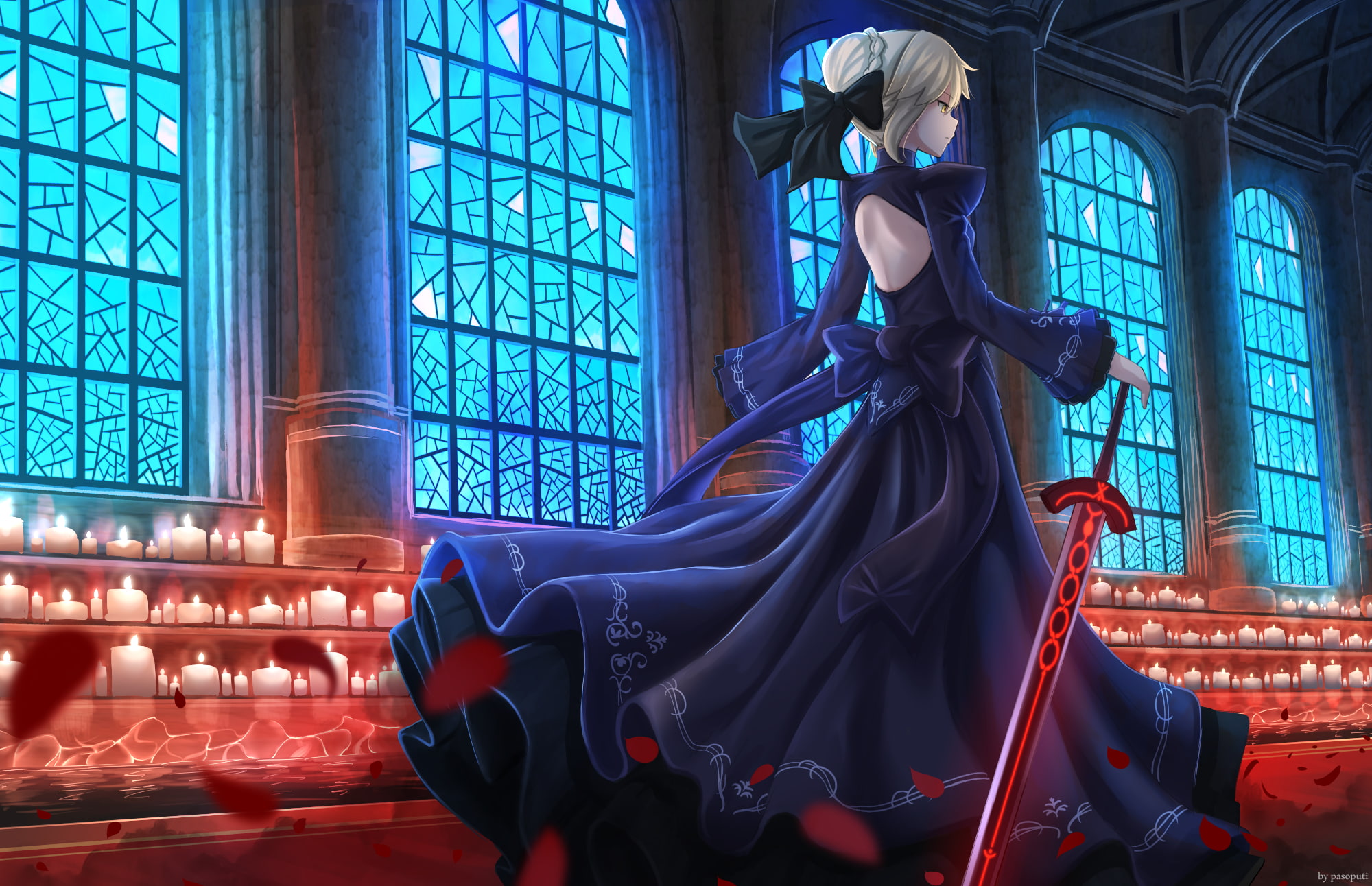 Fate/Stay Night, Fate Series, Saber Alter, 1080P, HD Wallpaper