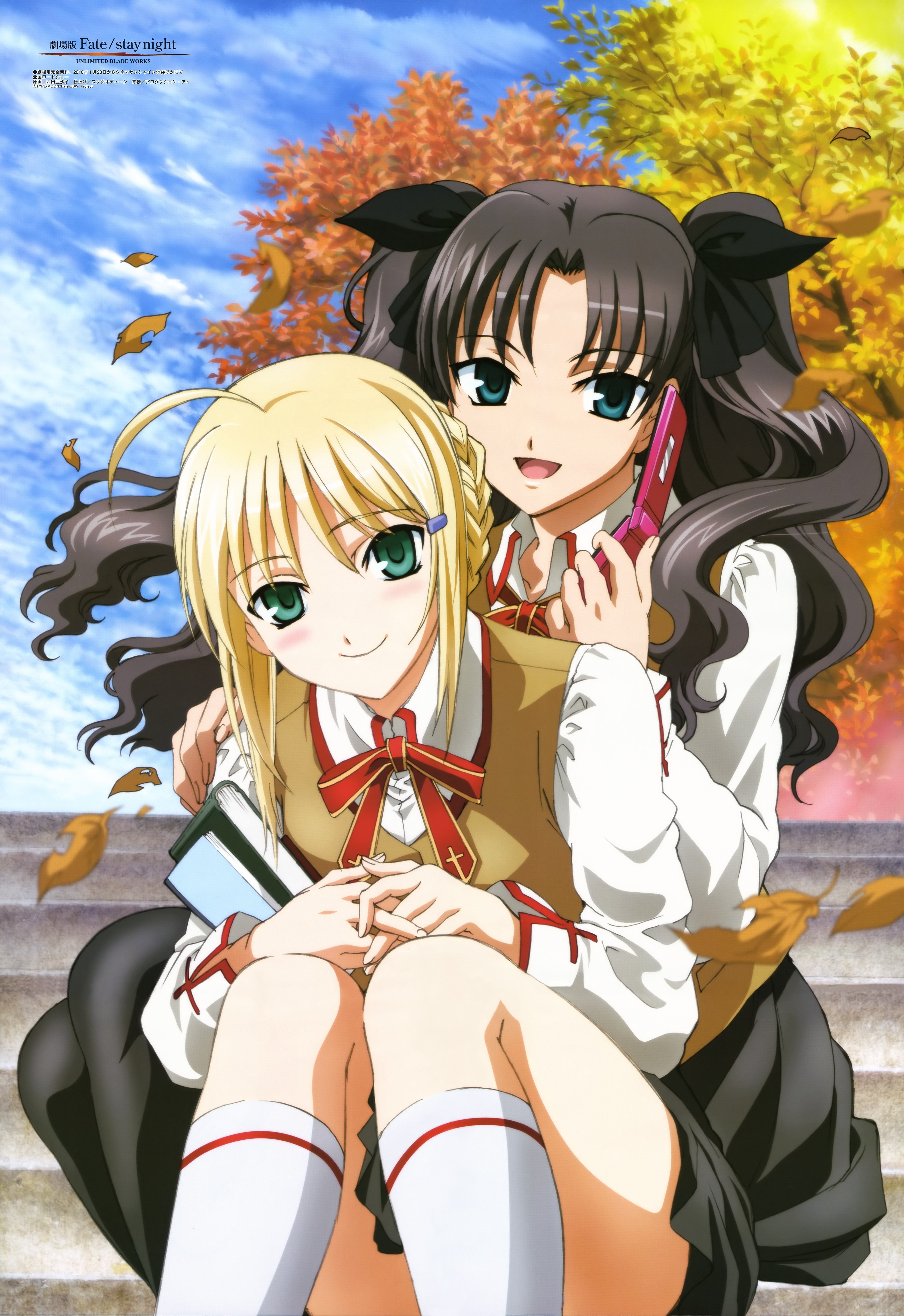 unlimited, saber, 8K, stay, series, rin, night, Fate/stay Night, fate, Tohsaka Rin, fatezero, codes, anime, hd, fatestay, tohsaka, art, Fate series, Fate Unlimited Codes, Phone HD Wallpaper