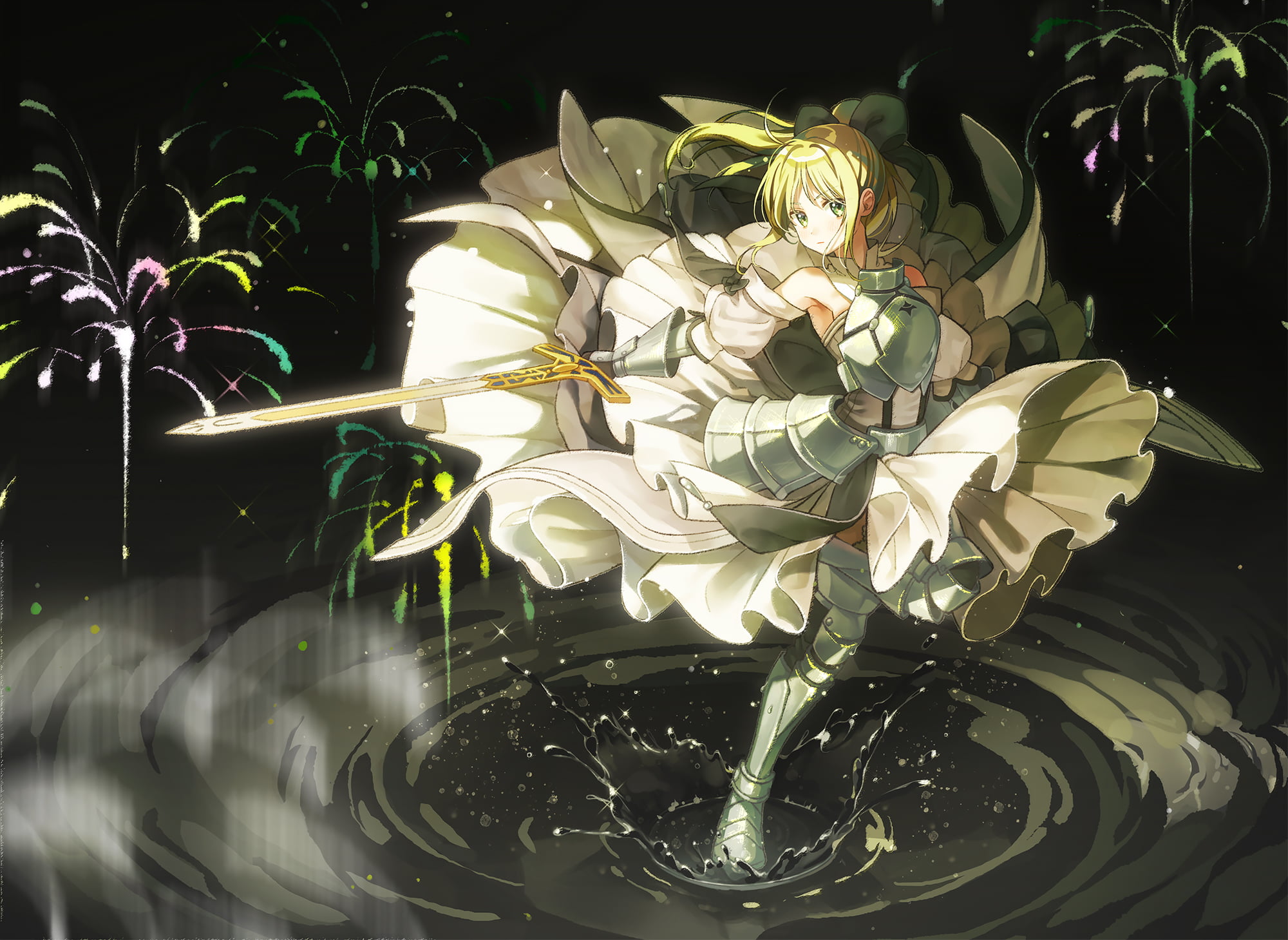 Fate Series, Saber Lily, 1080P, Fate/unlimited codes, HD Wallpaper