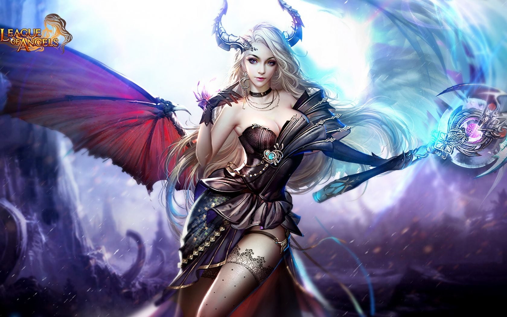 Horns, Girl, League of Angels II, Video Game, Fantasy, Woman, 720P, HD Wallpaper