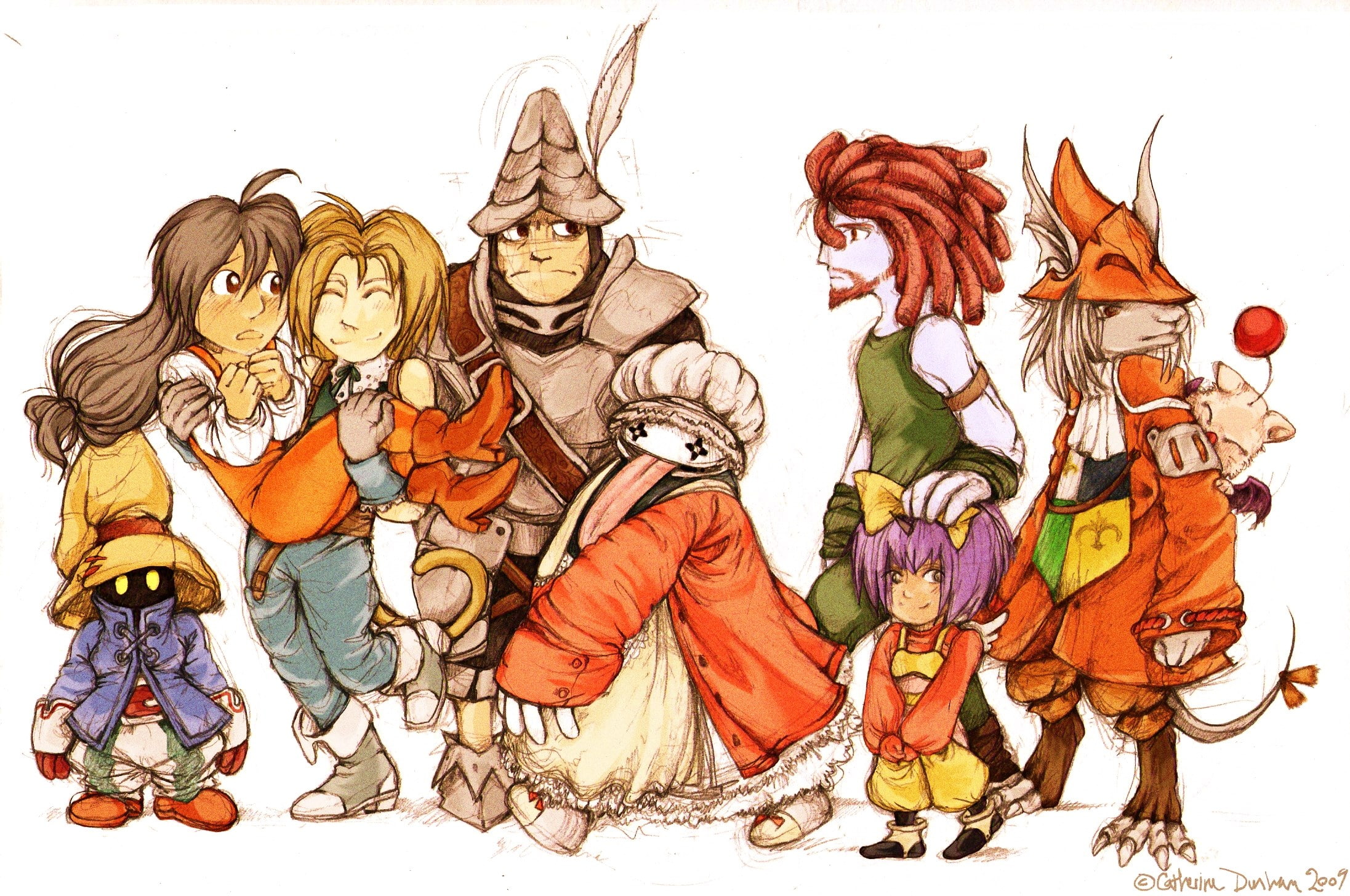 final fantasy ix, 1080P, HD Wallpaper