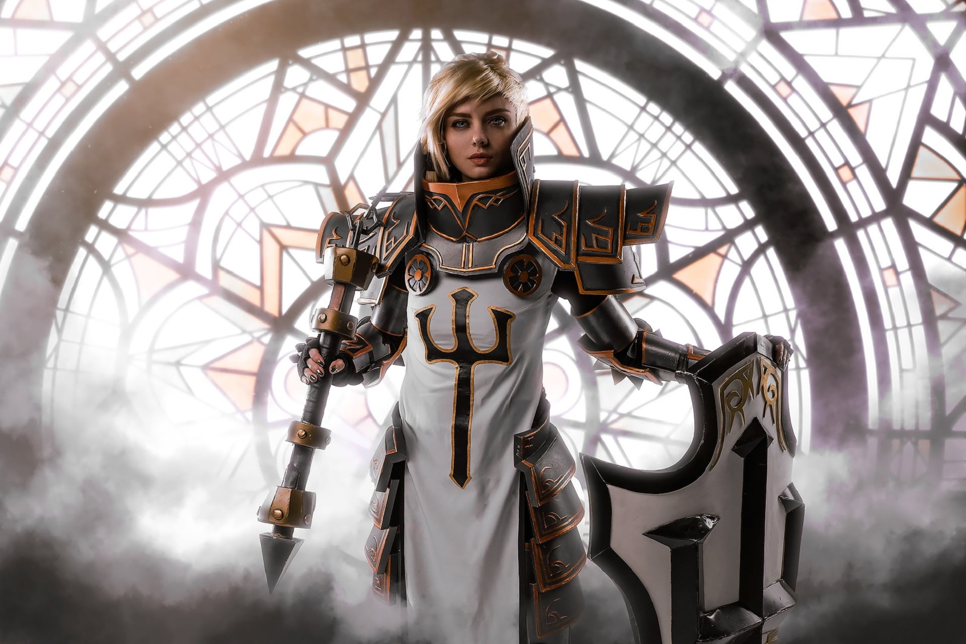 Crusader (Diablo III), Cosplay, Diablo III, 1080P, Women, HD Wallpaper