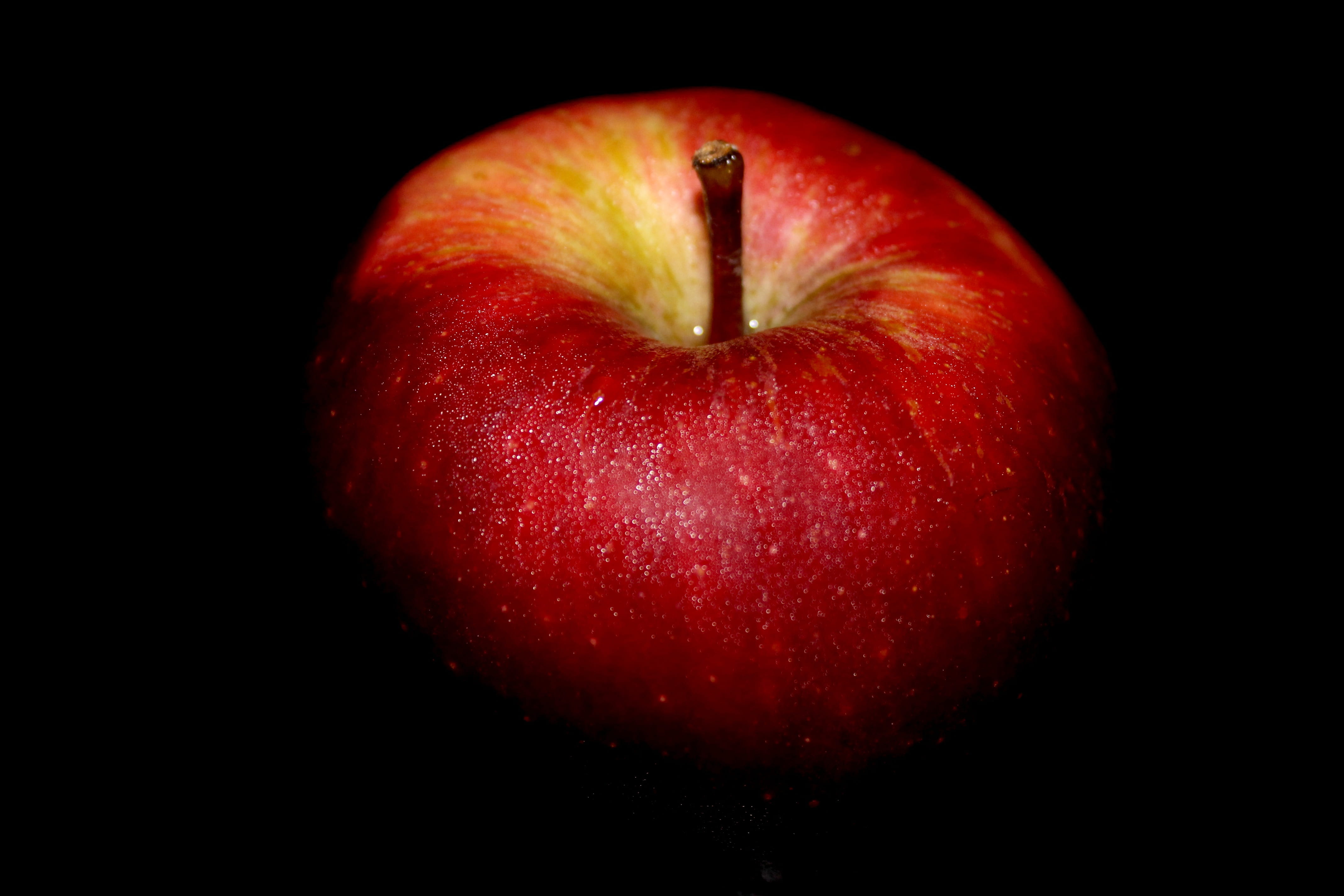 colored background, health, organic, food, 4K, wellbeing, close-up, no people, single object, dessert, ripe, argentina, food and drink, black background, HD Wallpaper