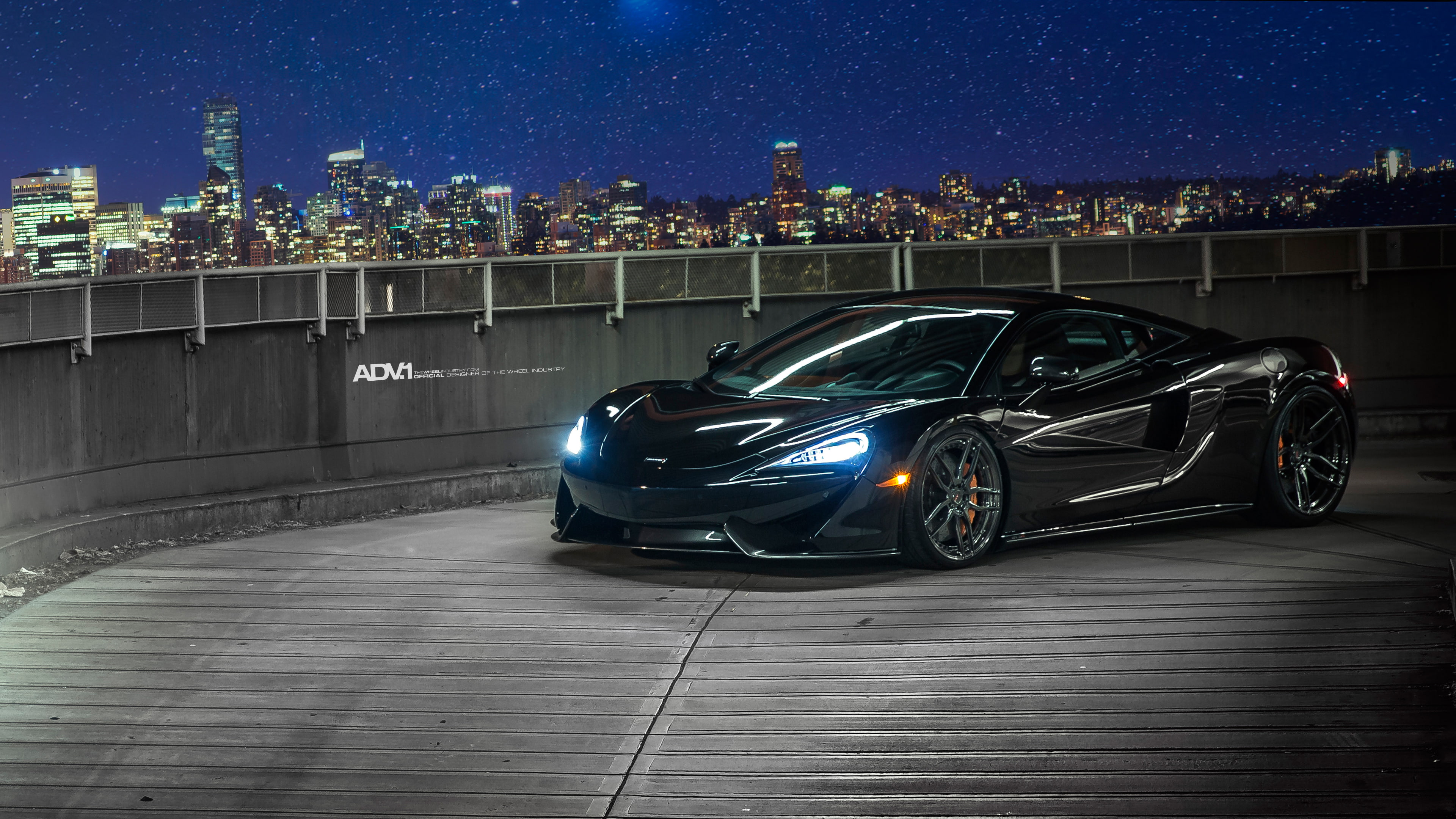 4K, 4K, ADV1 Wheels, McLaren 570S, HD Wallpaper