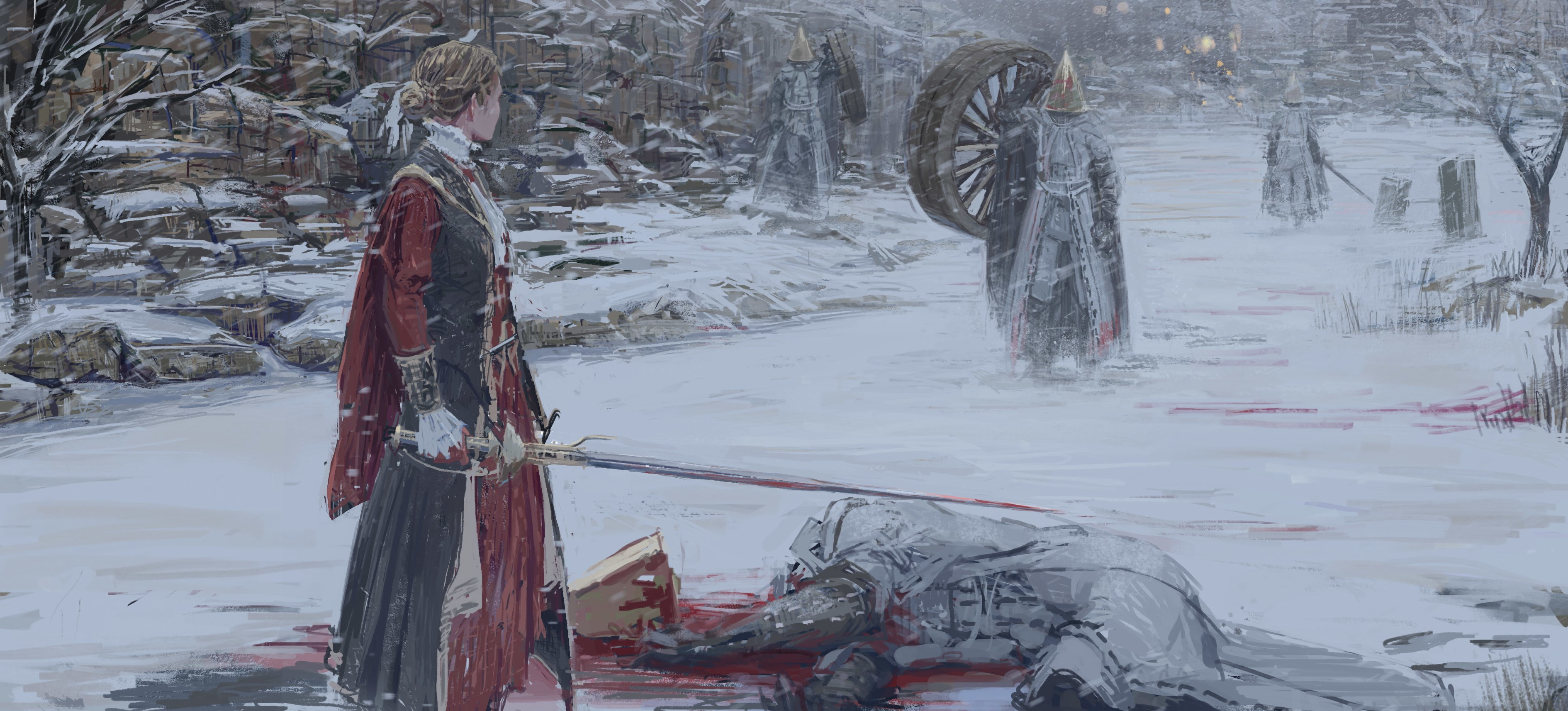 bloodborne, 2K, HD Wallpaper
