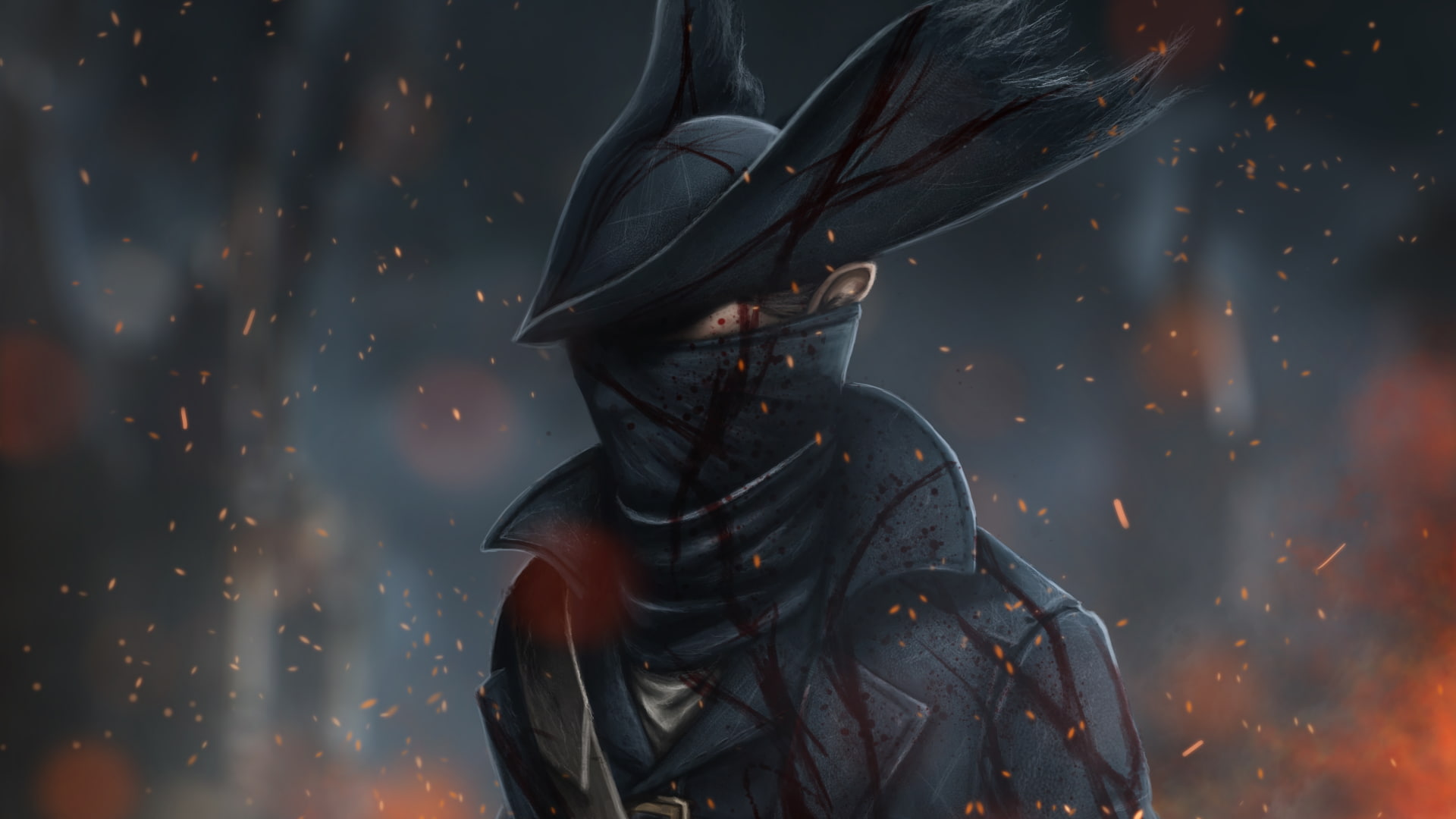 1080P, video games, hat, Video Game Art, Bloodborne, HD Wallpaper