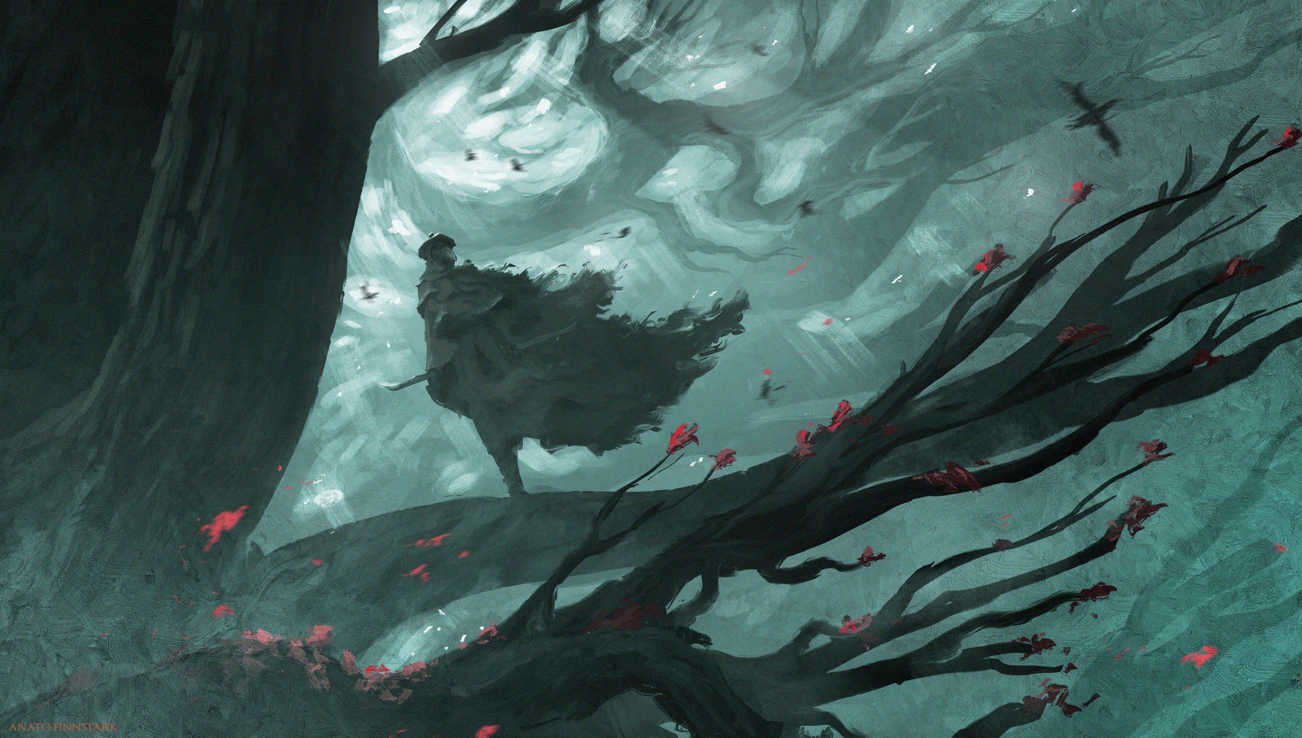 video game art, 2K, artwork, fantasy art, Bloodborne, HD Wallpaper