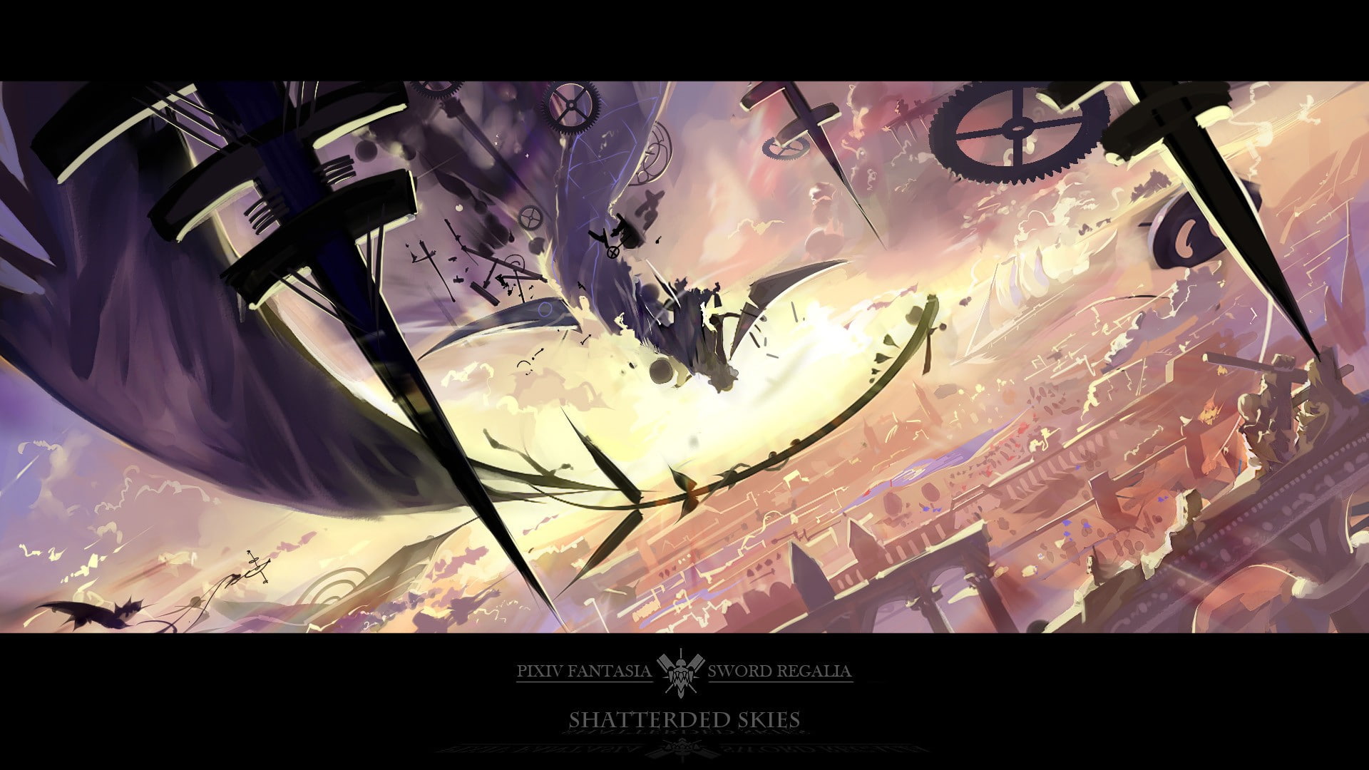 auto post production filter, communication, 1080P, art and craft, glass - material, close-up, no people, western script, animal themes, Pixiv Fantasia, HD Wallpaper