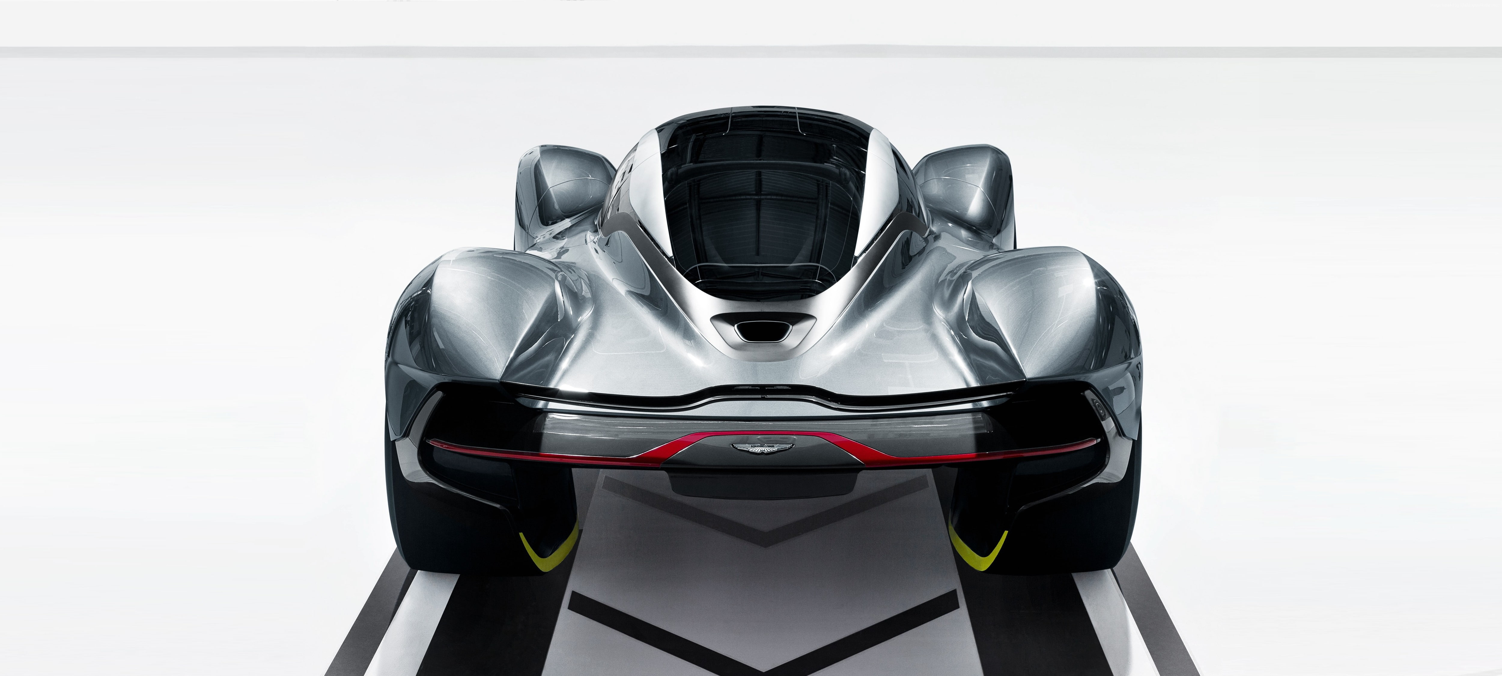 Aston Martin AM-RB 001, Red Bull, 4K, hypercar, silver, HD Wallpaper
