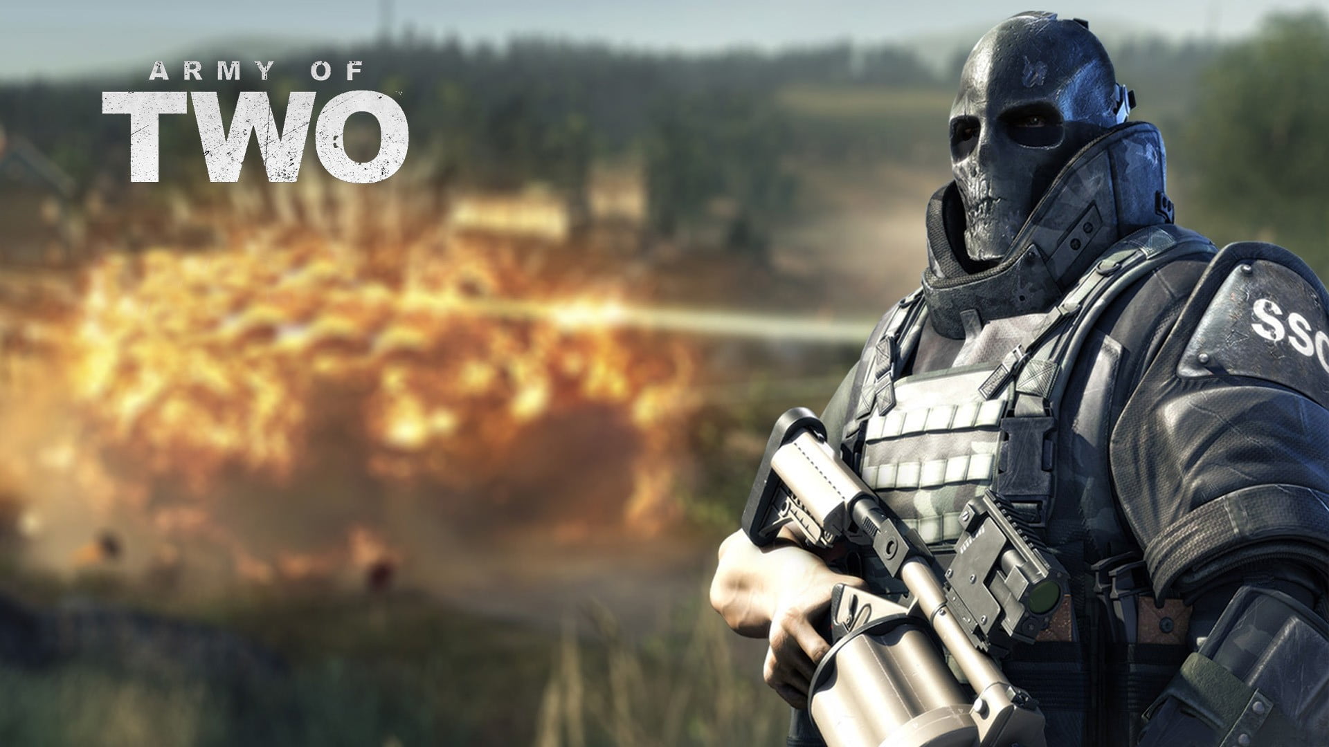 aggression, communication, gun, Army of Two, armed forces, weapon, military, rifle, focus on foreground, nature, technology, army soldier, sign, two, government, HD Wallpaper