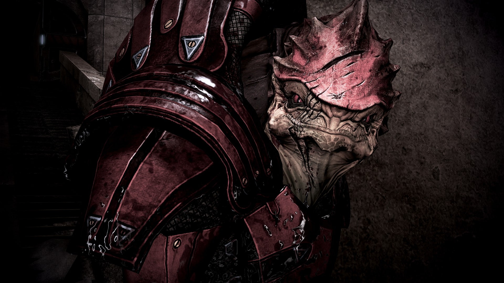 video games, Wrex, 1080P, Mass Effect, HD Wallpaper