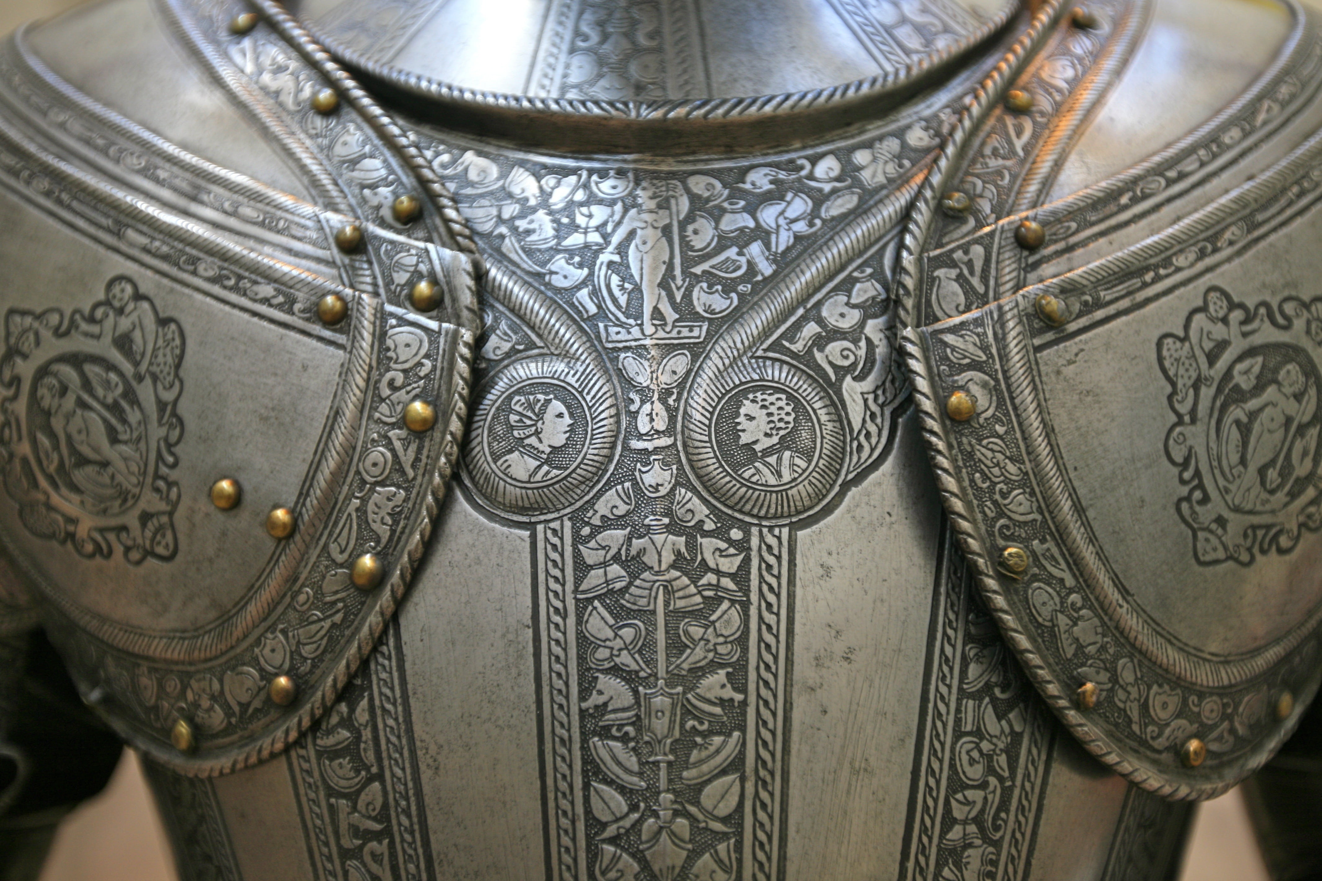full frame, craft, history, human representation, representation, front view, flap hinges, carving - craft product, art and craft, ornate, the past, metal, HD Wallpaper