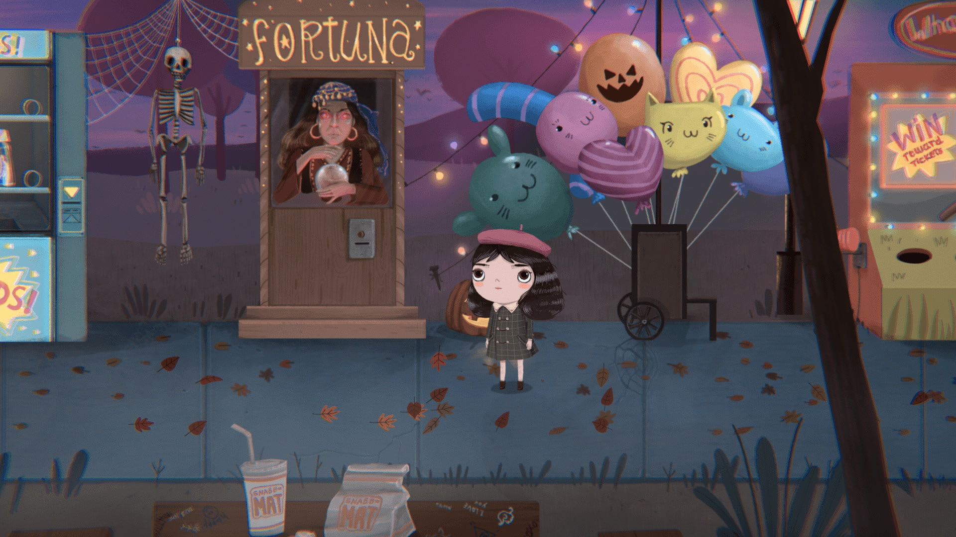 Little Misfortune, Video Game, 1080P, HD Wallpaper