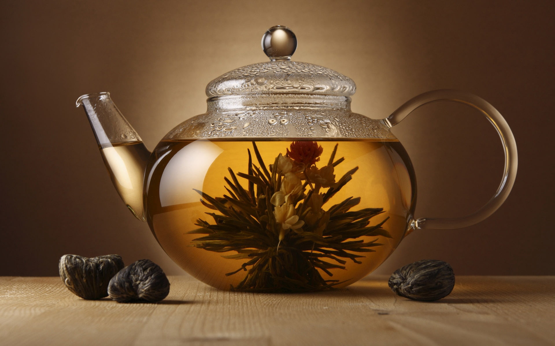 tea Cup, glass, clear, tea - Hot Drink, leaf, household equipment, container, herbal tea, no people, tea leaves, 1080P, drink, brown, still life, freshness, HD Wallpaper