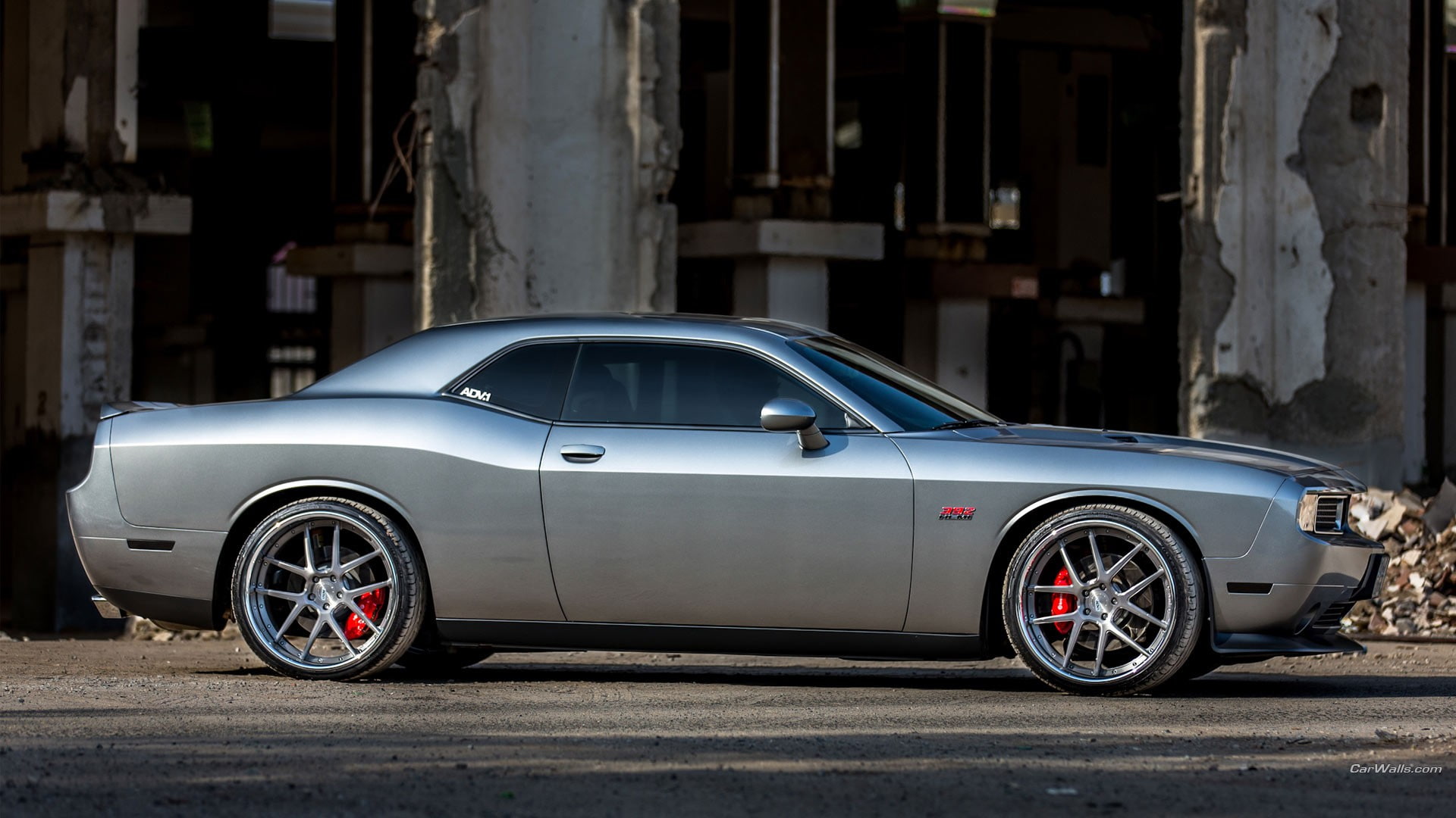 transportation, vehicle, 1080P, motor vehicle, land vehicle, Dodge, silver cars, wheel, built structure, outdoors, misfortune, speed, no people, road, HD Wallpaper