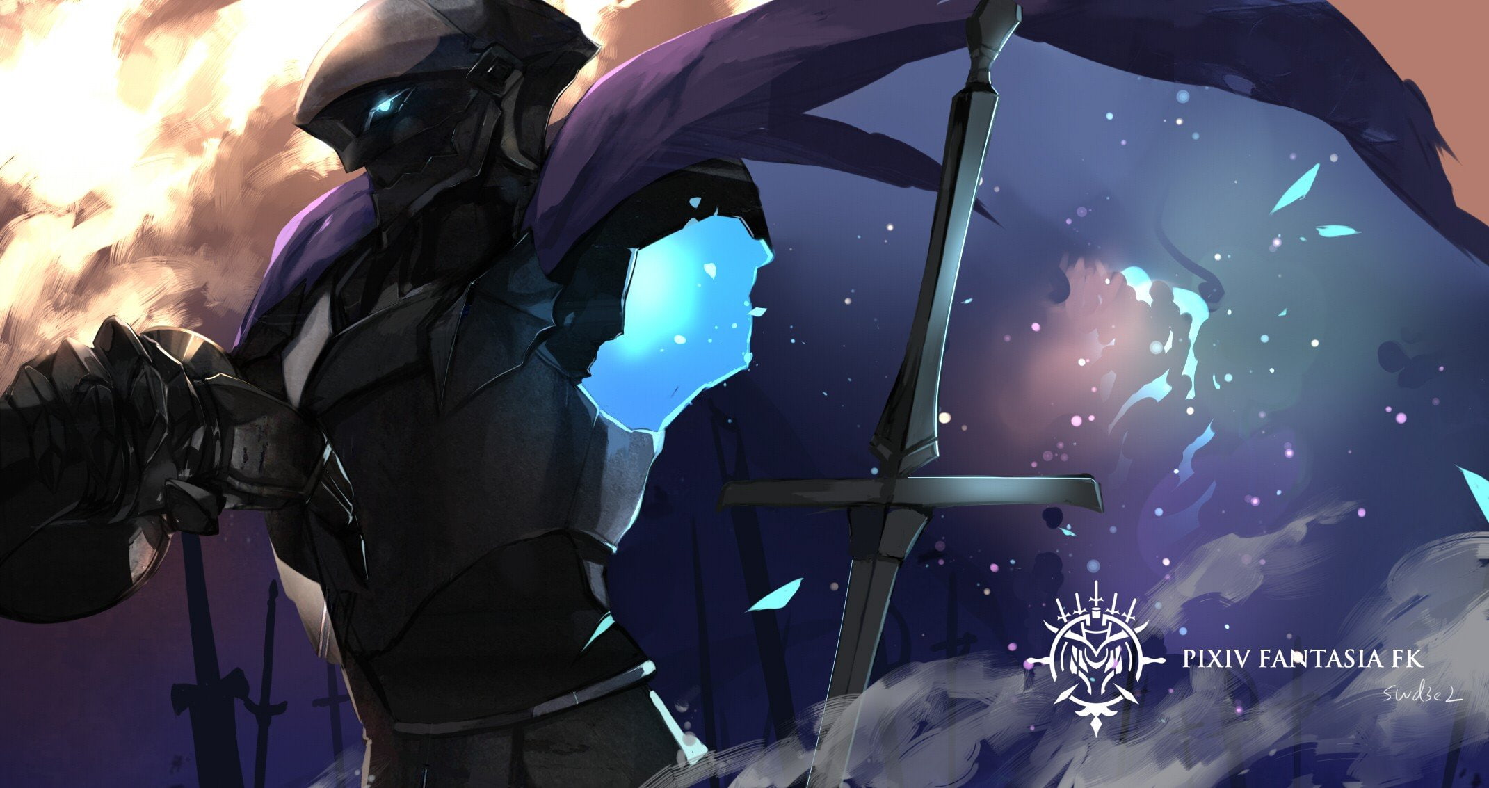 Swd3e2, armor, sword, Pixiv Fantasia, Knights, 1080P, HD Wallpaper