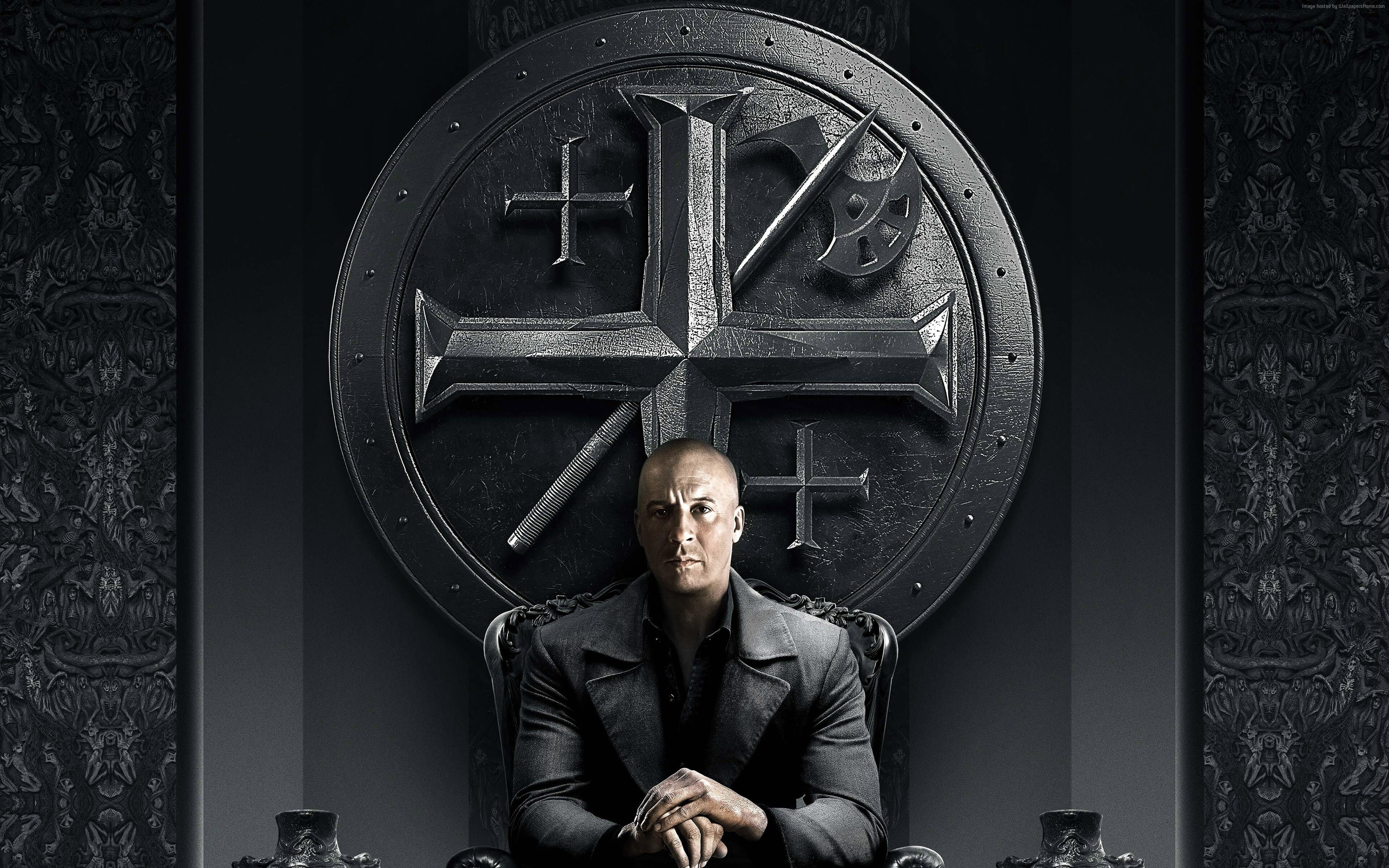 4K, The Last Witch Hunter, Vin Diesel, HD Wallpaper