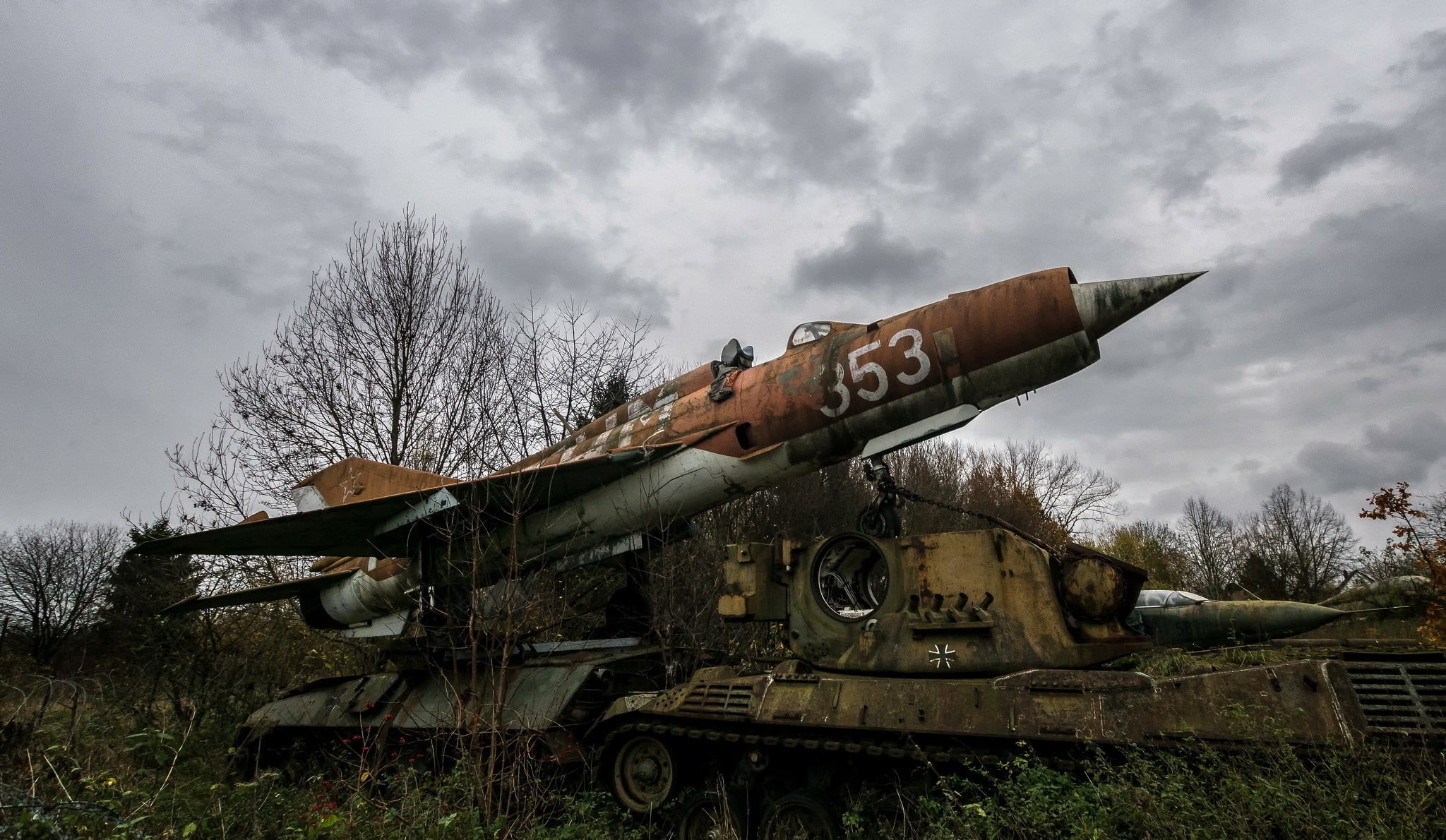 vehicle, wreck, MiG-21, 1080P, HD Wallpaper