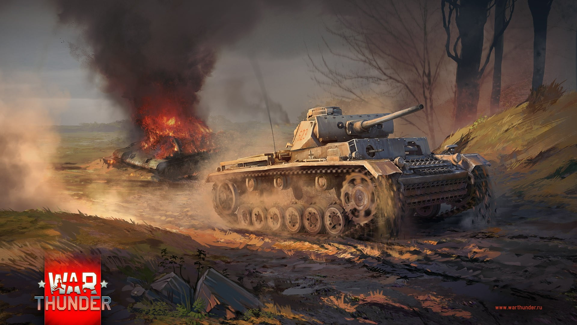 nature, government, armored tank, aggression, outdoors, video games, tank, communication, military, fire - natural phenomenon, war, fire, demolished, sign, HD Wallpaper