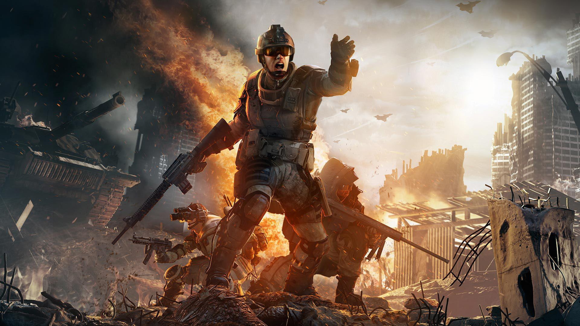 warface, 1080P, battle, crytek kiev, crytek, fire, kiev, HD Wallpaper