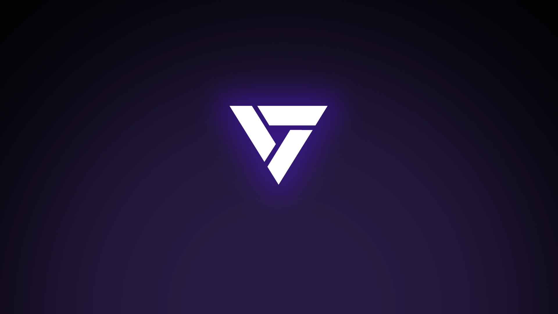 1080P, purple background, logo, HD Wallpaper